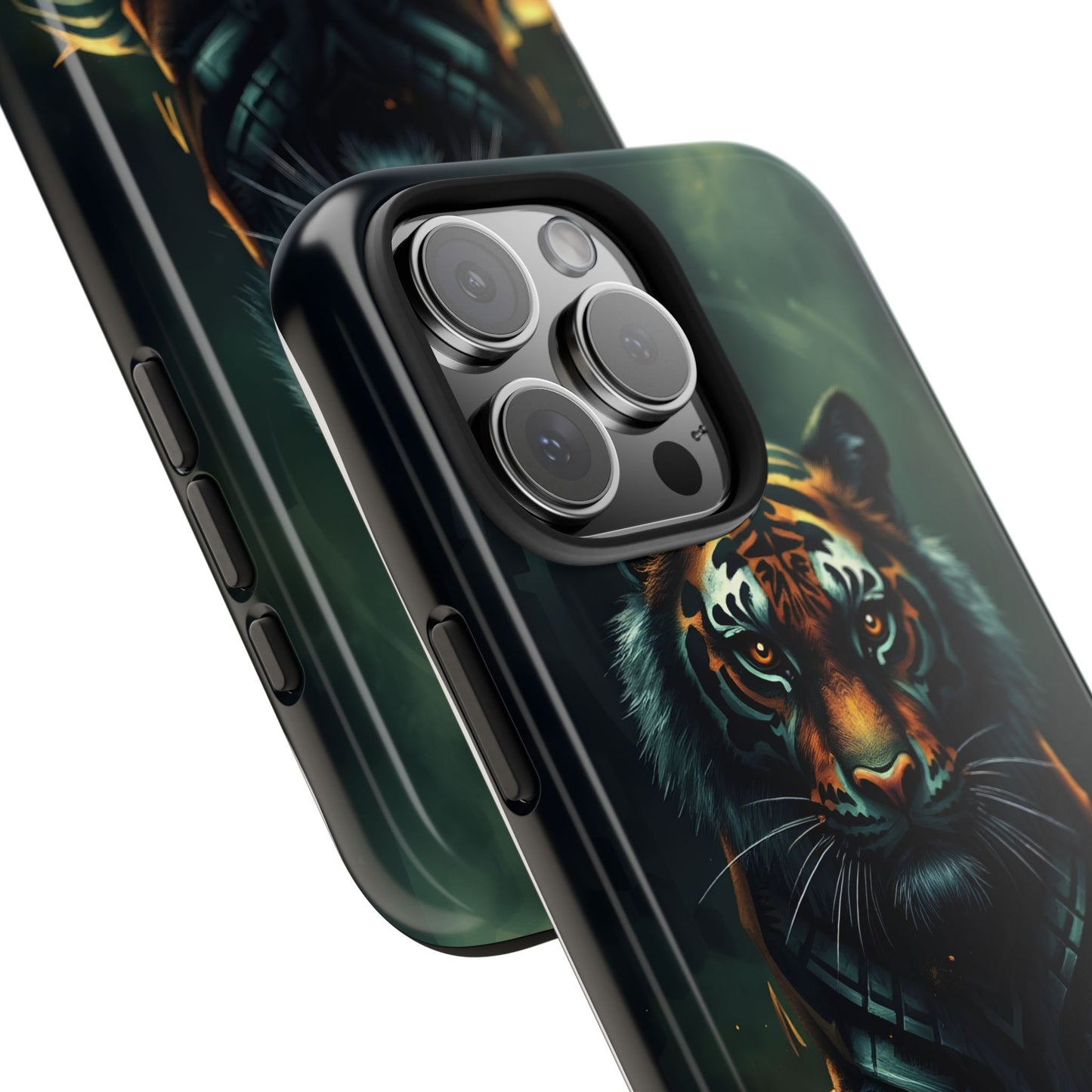 Fierce Mystical Tiger Tough Phone Case | Durable Protection for Nature Lovers - for iPhone