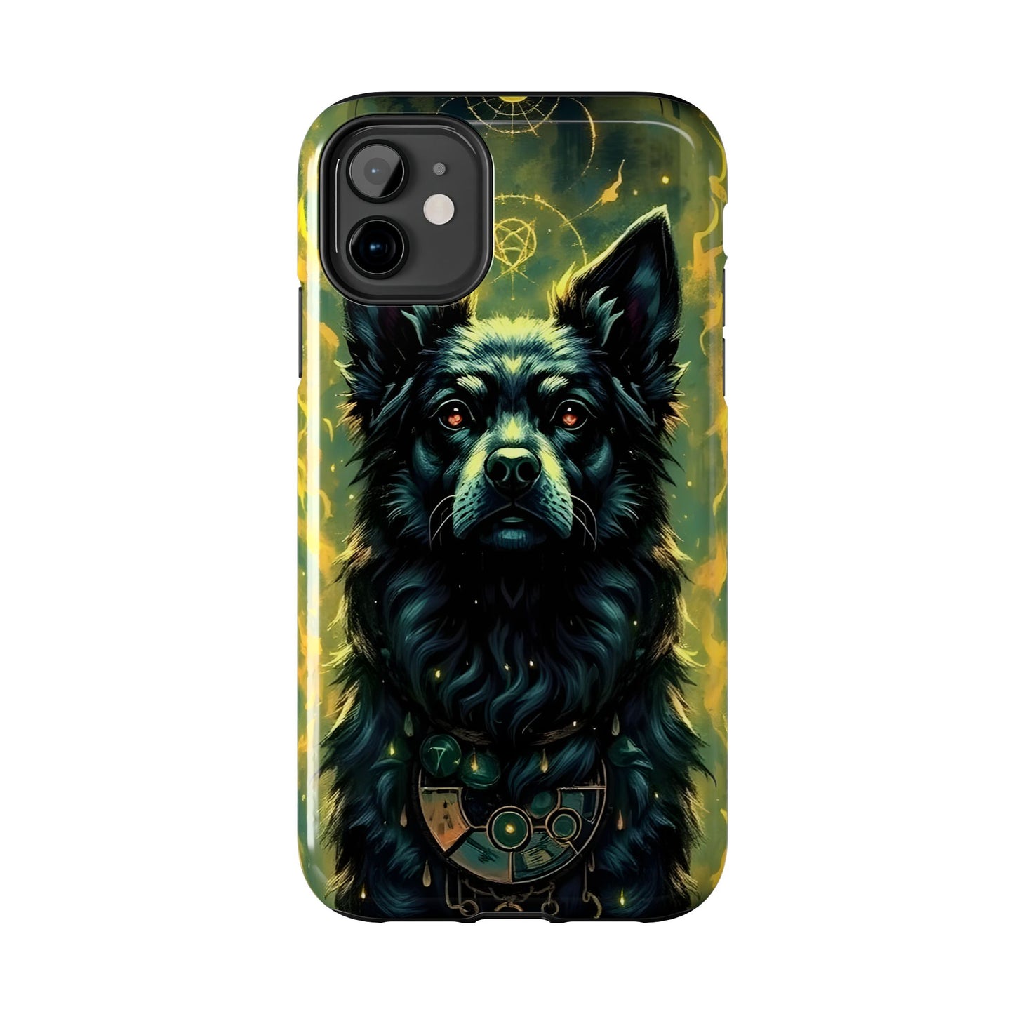 Mystical Dog Tribe Phone Case - Tough and Stylish for Pet Lovers - for iPhone