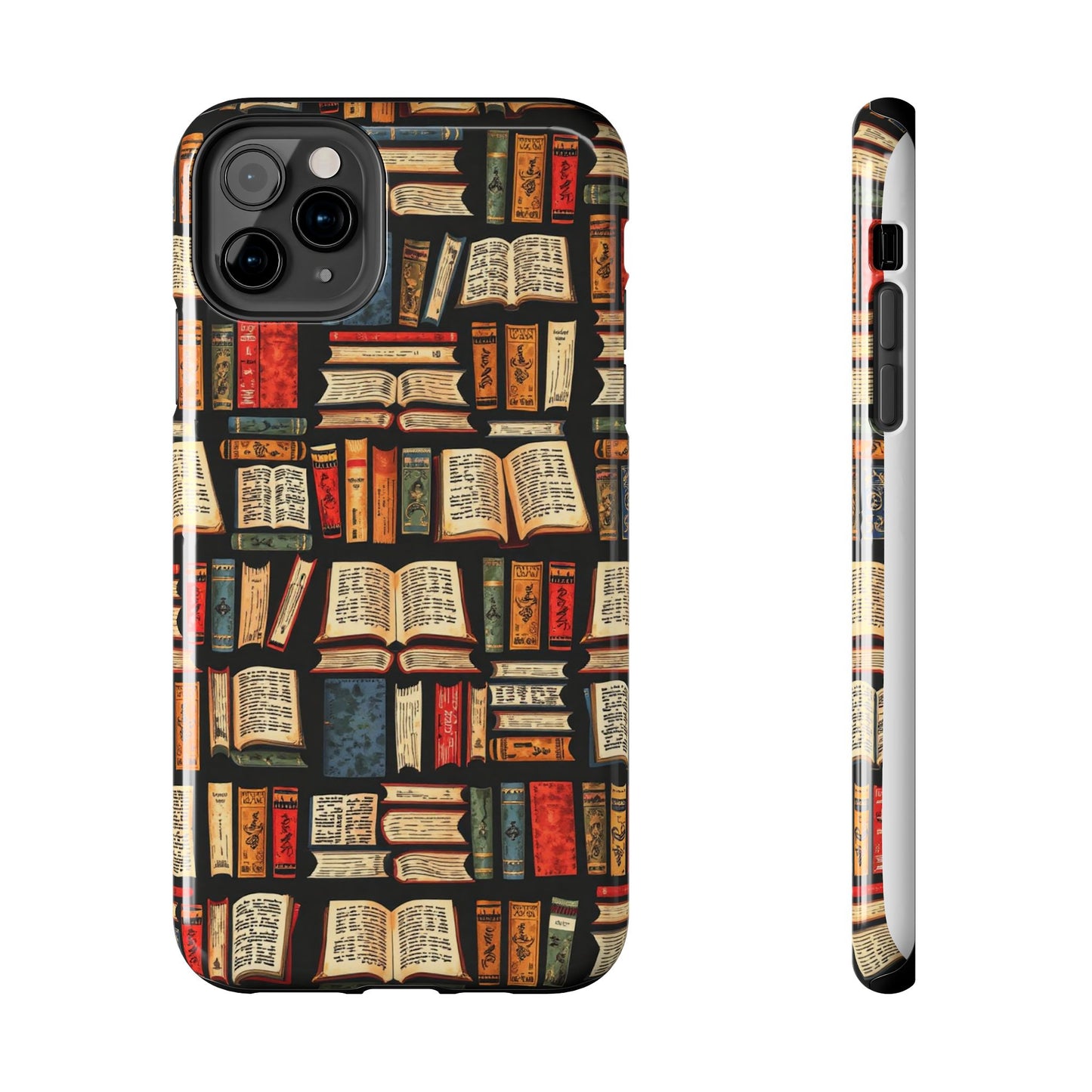 Book Lover Tough Phone Cases - Durable Protective Cases for Literature Fans