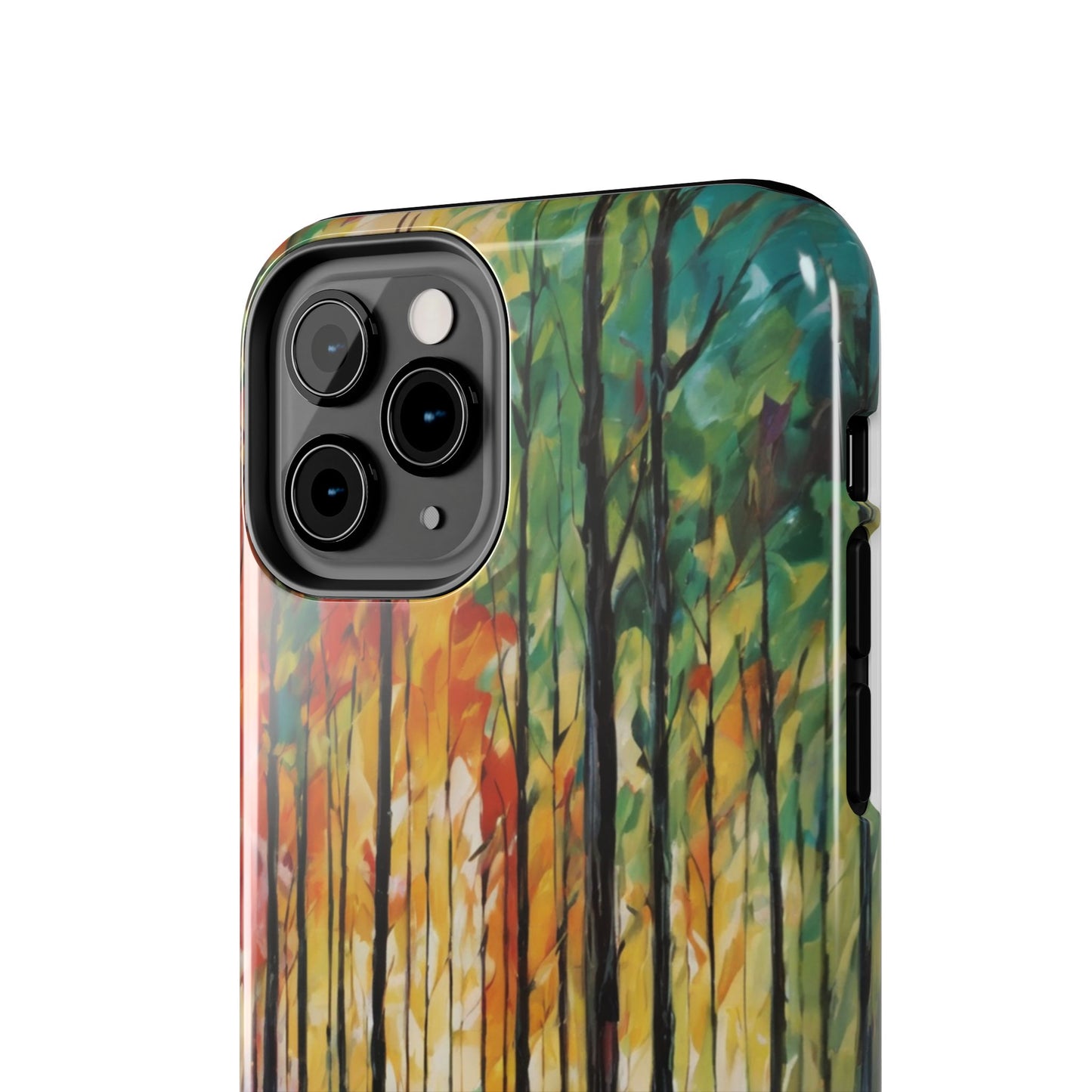 Autumn Forest Tough Phone Case - Colorful Nature Design - for iPhone