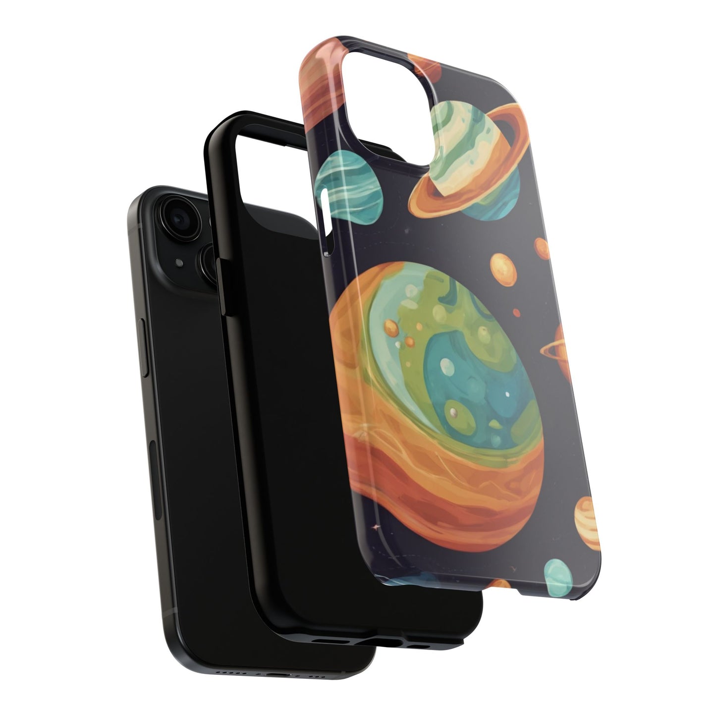 Cosmic Planet Phone Case - Durable Tough Protector for Space Lovers - for iPhone