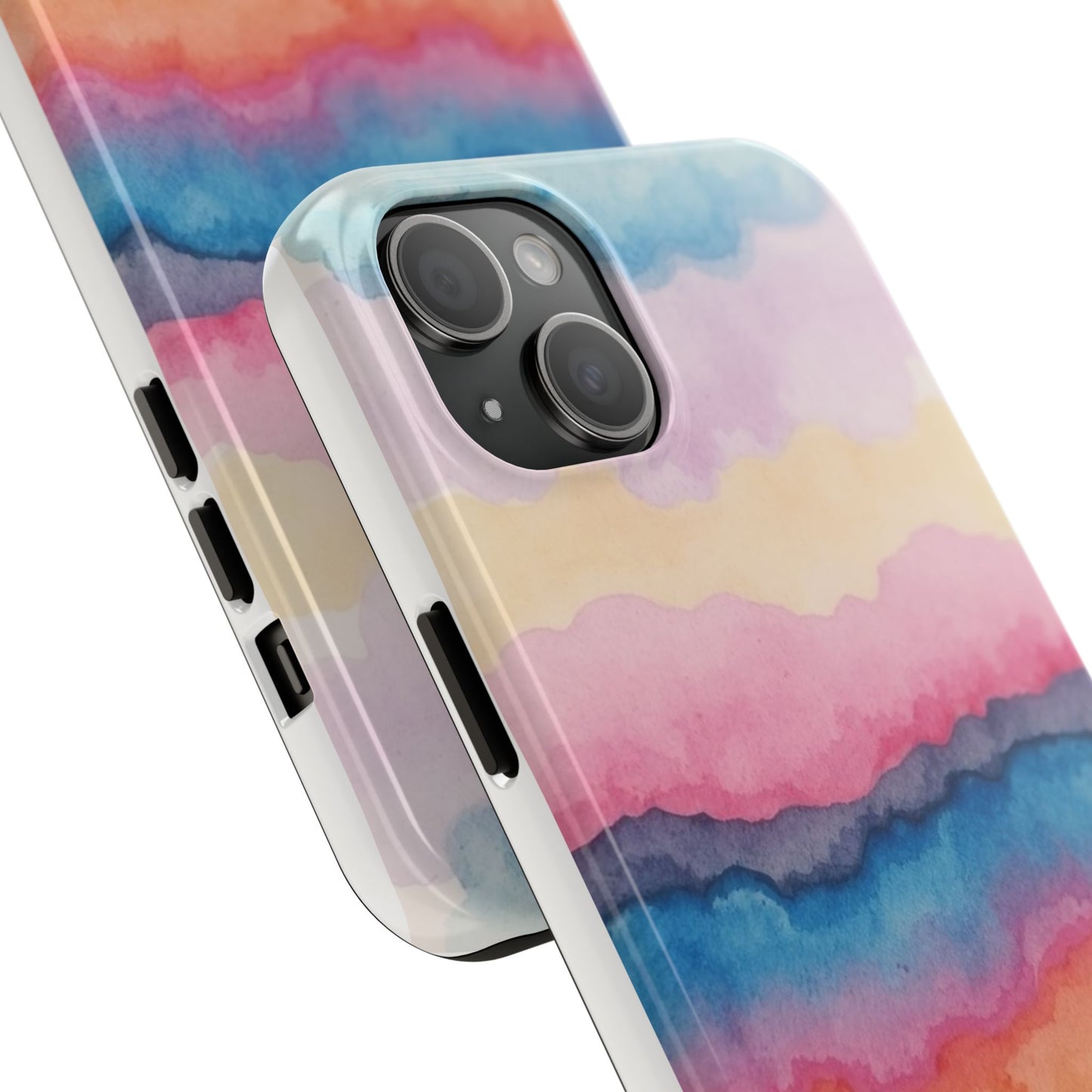 Vibrant Watercolor Phone Case - Tough & Stylish Protection