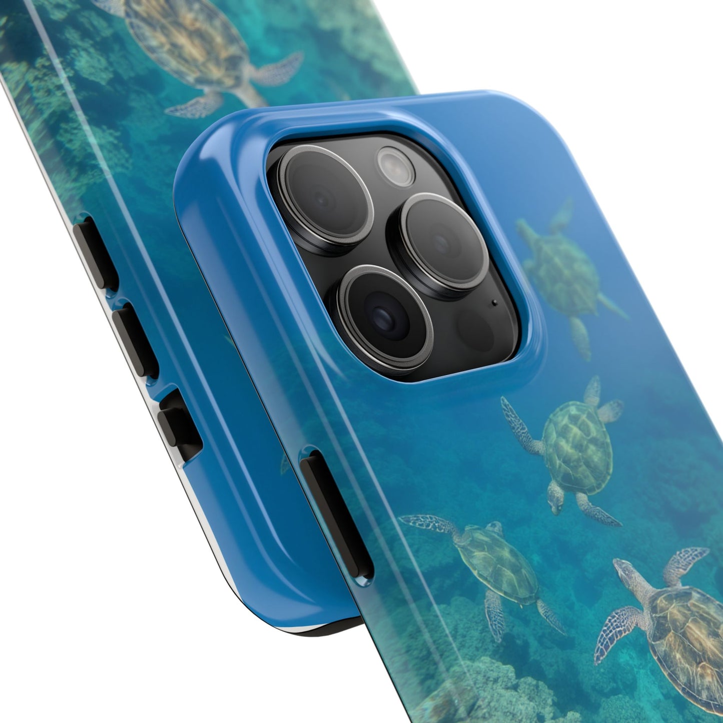 Ocean Turtle Tough Phone Cases - Durable Protection with Marine Art