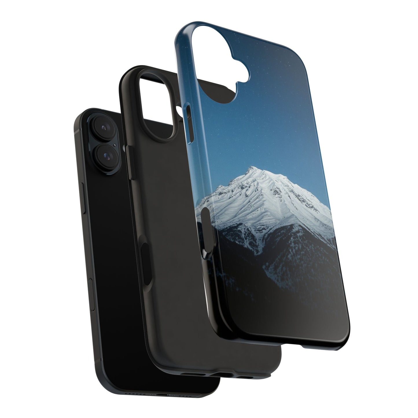 Mountain Landscape Tough Phone Case - Durable Protection for Outdoor Enthusiasts