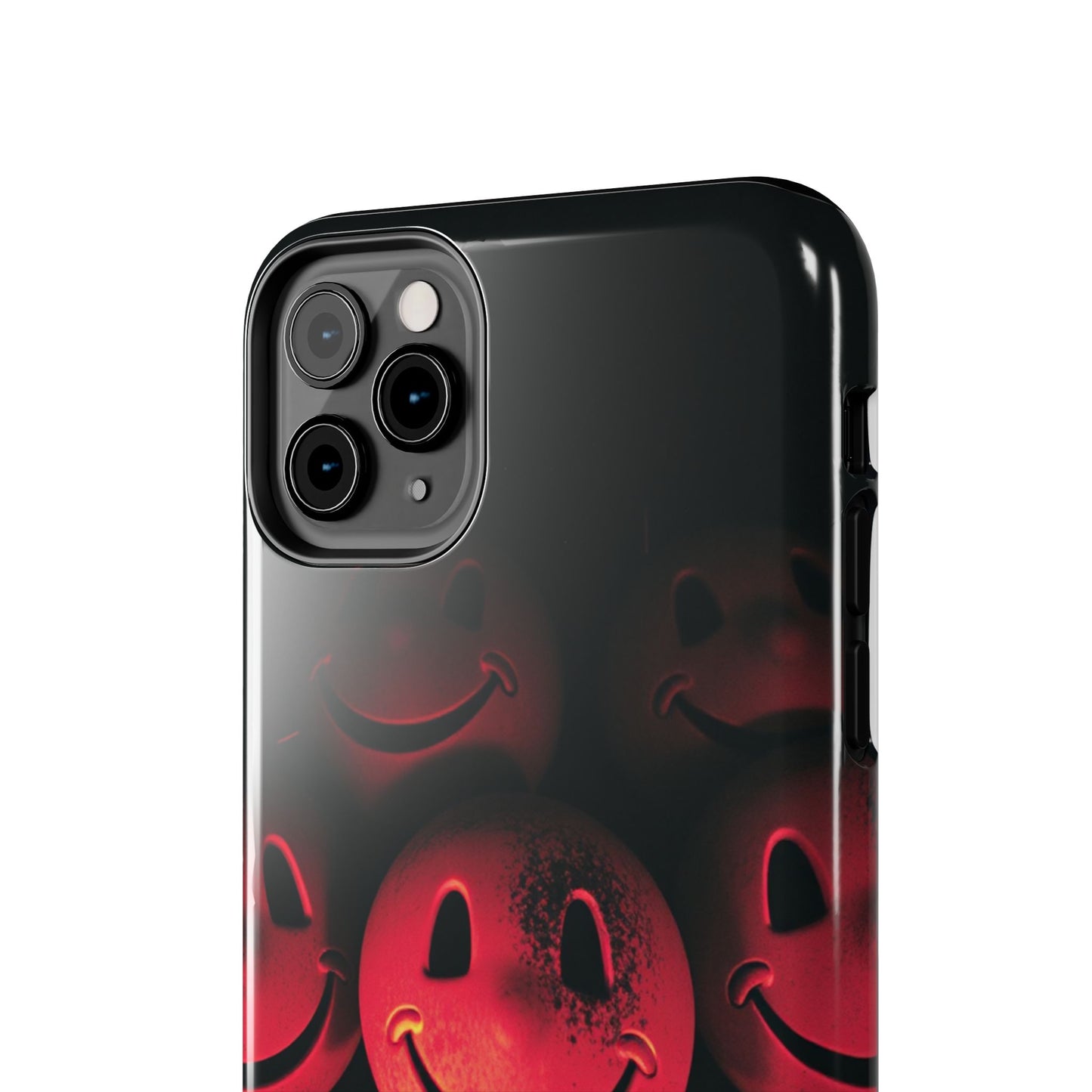 Smiley Face Tough Phone Case - Durable Protection with Fun Design