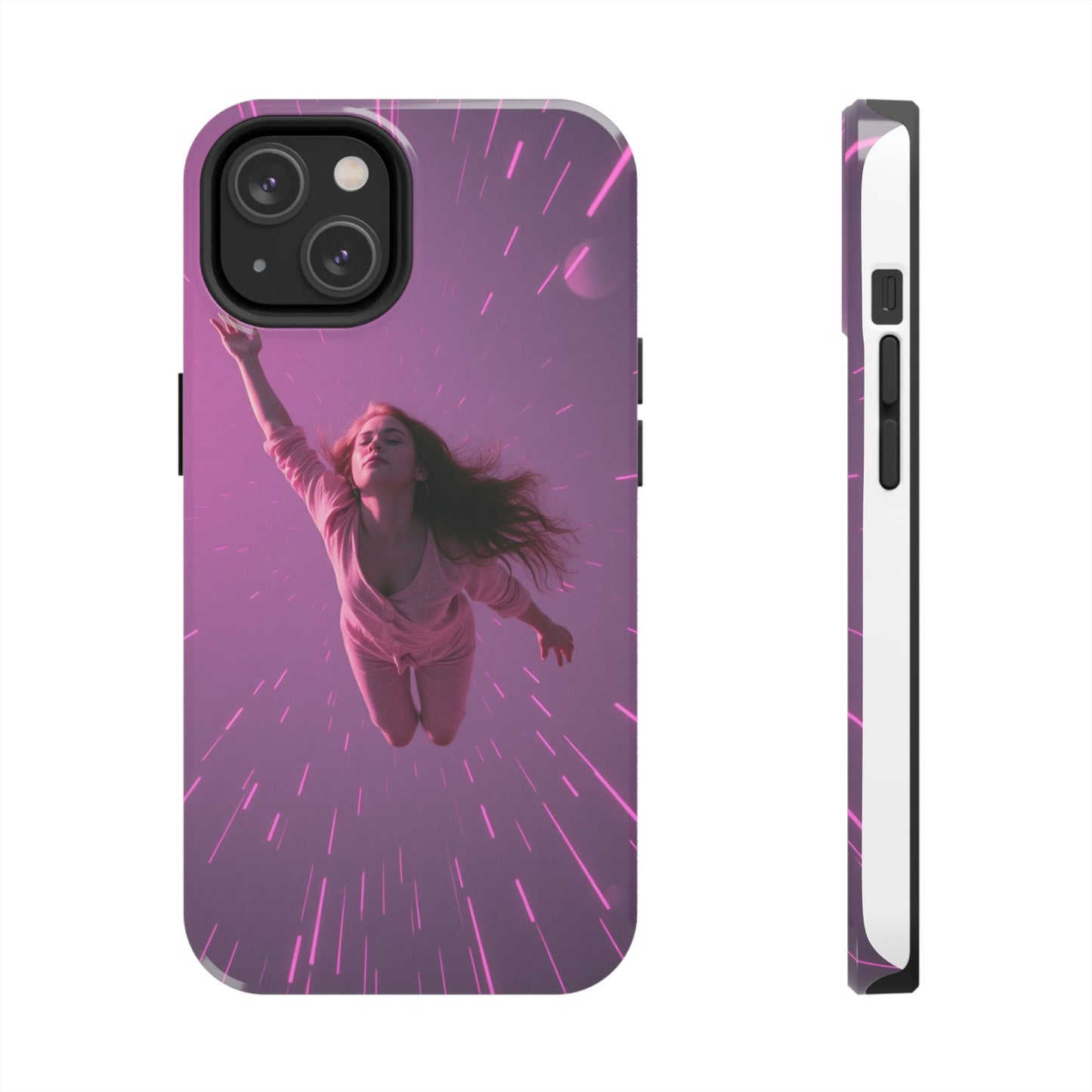 Inspirational Tough Phone Case - Cosmic Dreamer Design