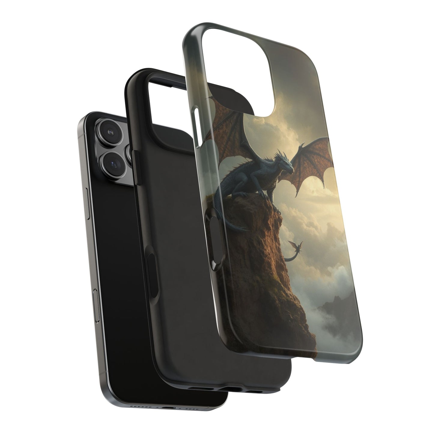 Dragon Fantasy Tough Phone Case - Durable Protection for Adventurers