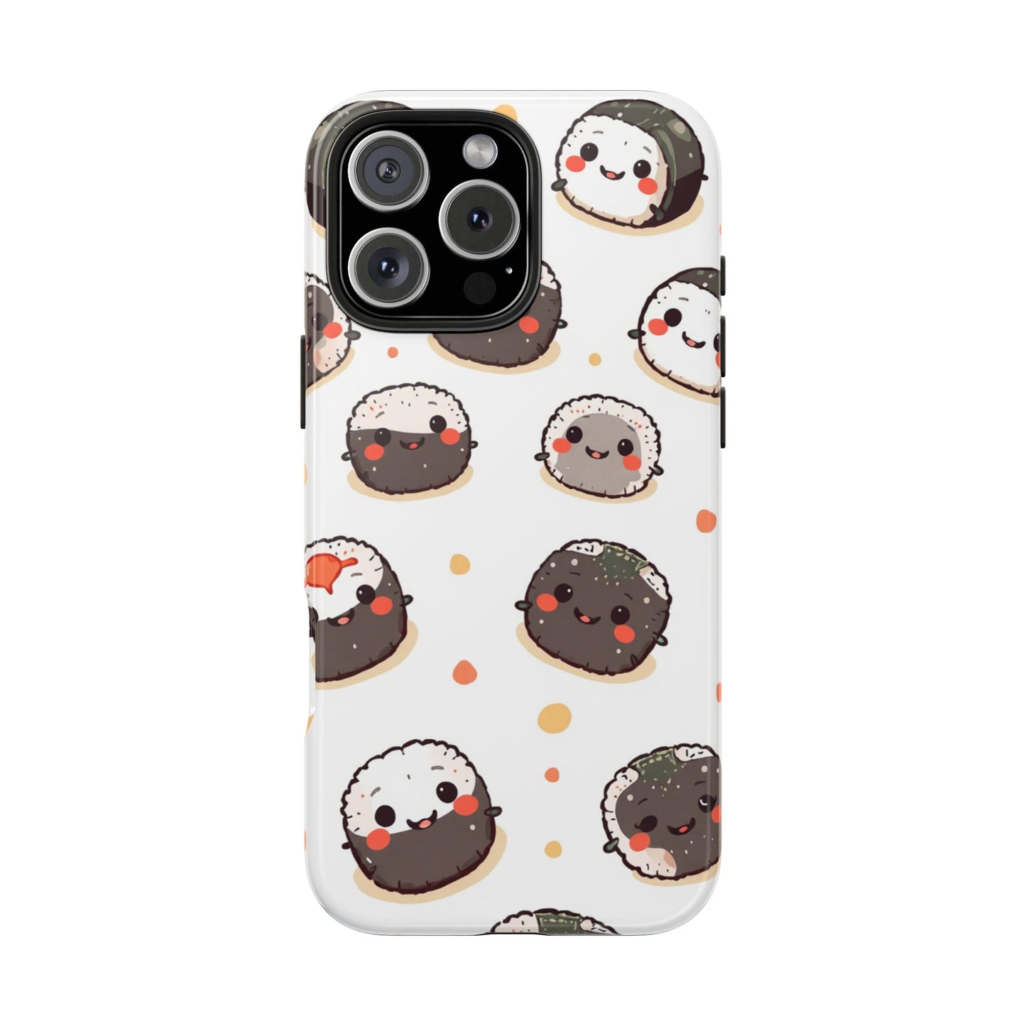 Cute Sushi Tough Phone Case - Kawaii Design for Food Lovers