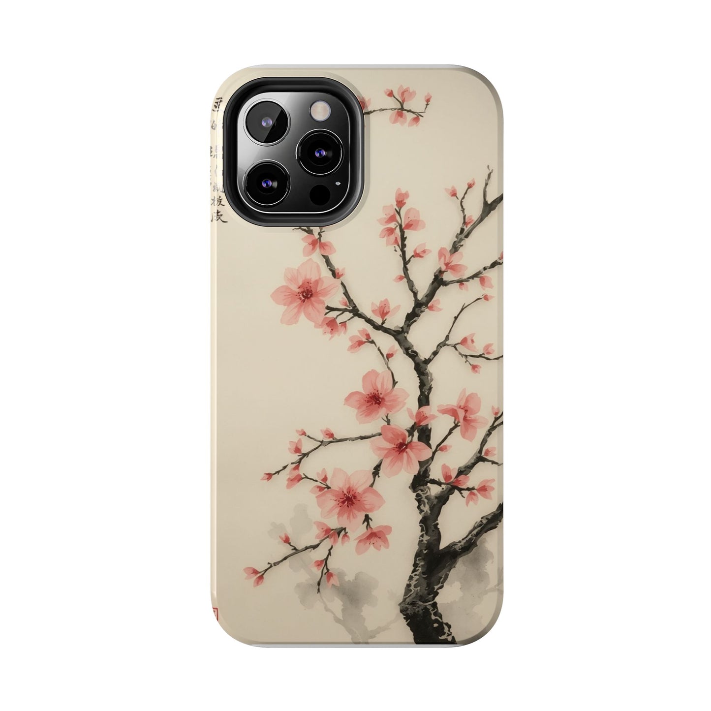 Cherry Blossom Tough Phone Case - Stylish Protection for Nature Lovers