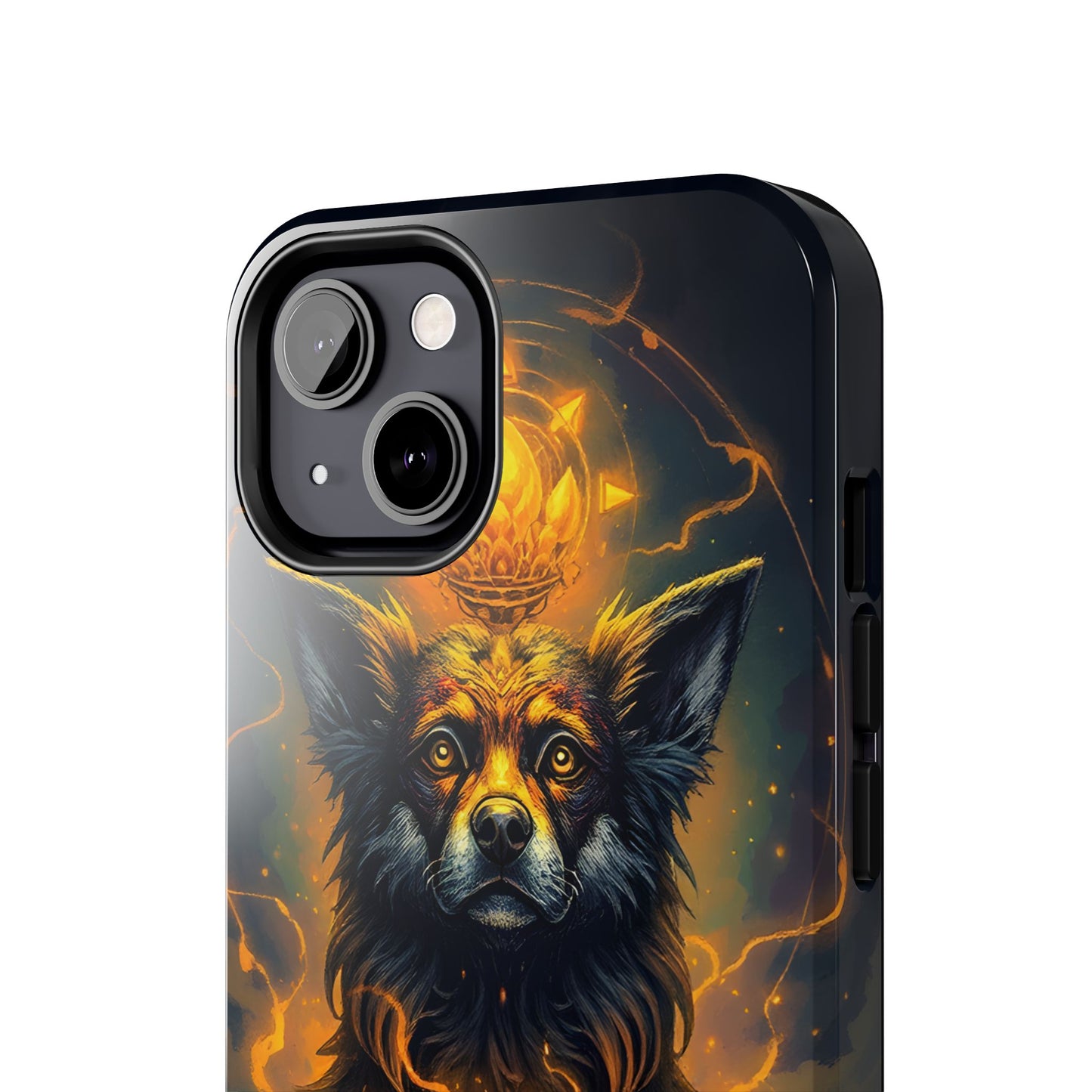 Mystical Dog of Light - Tough Phone Case - Durable Protection with Inspired Artwork - for iPhone