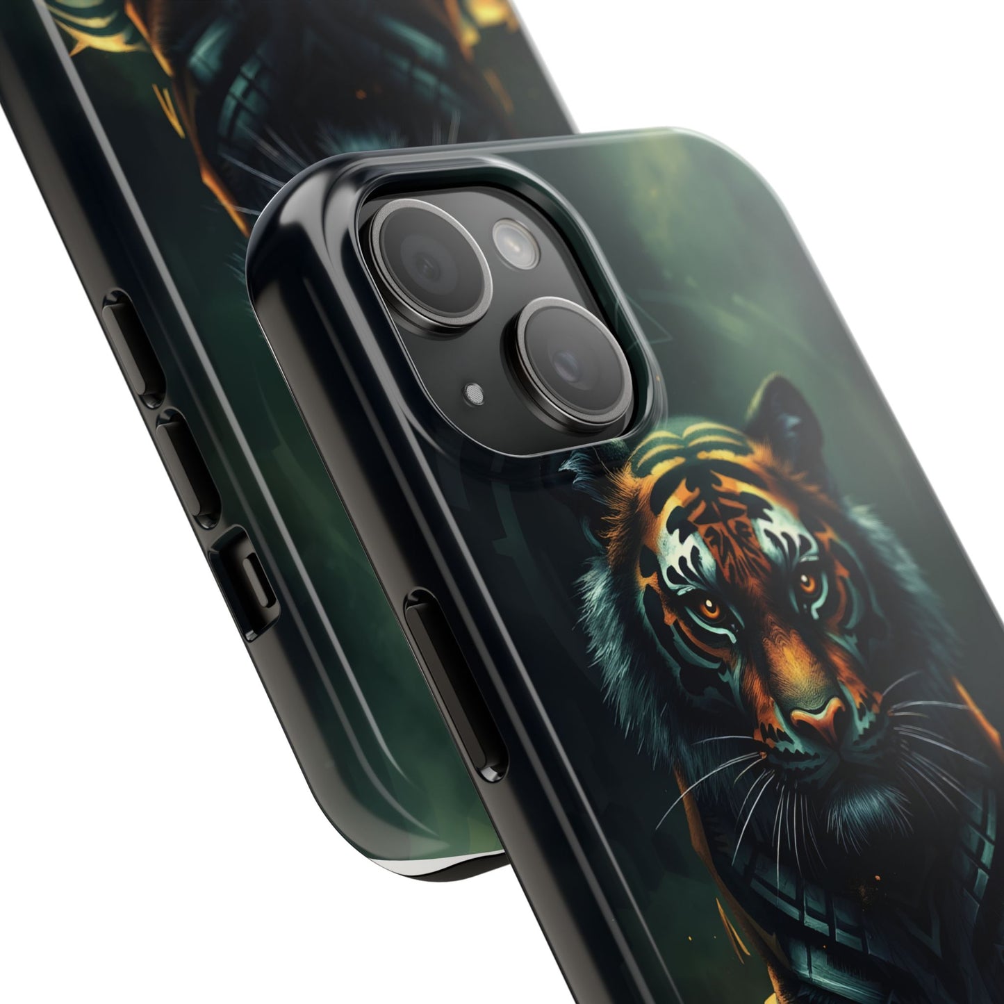 Fierce Mystical Tiger Tough Phone Case | Durable Protection for Nature Lovers - for iPhone