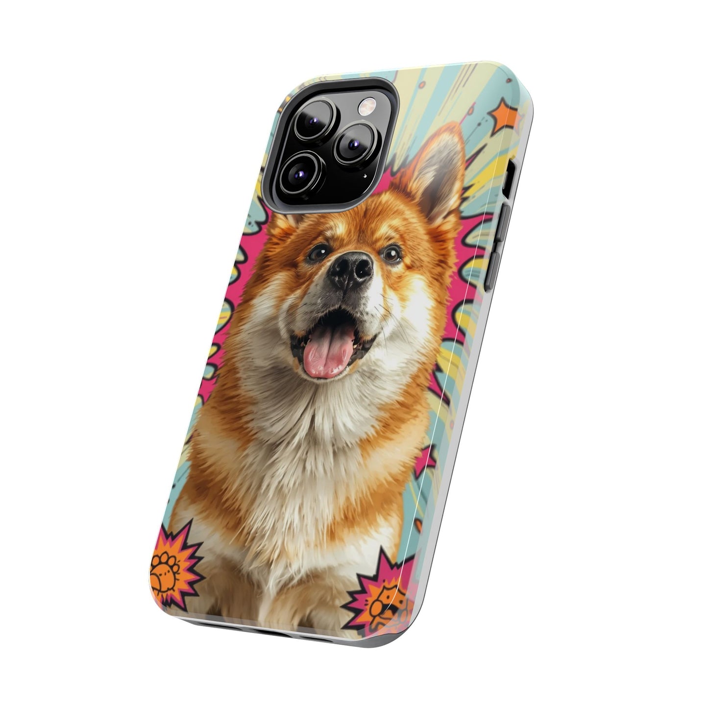 Playful Dog Tough Phone Case - Durable & Stylish Pet Lover Gift
