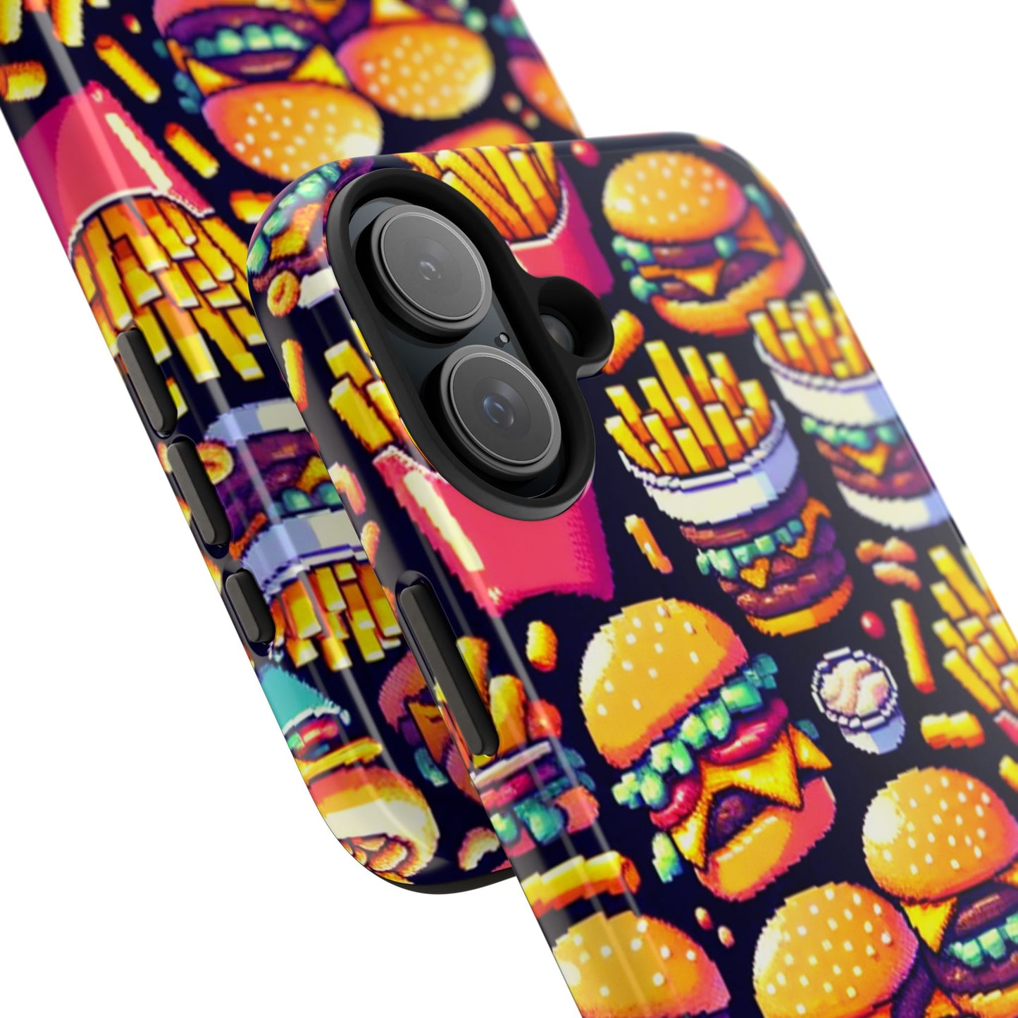 Retro Fast Food Phone Case - Tough and Durable - for iPhone