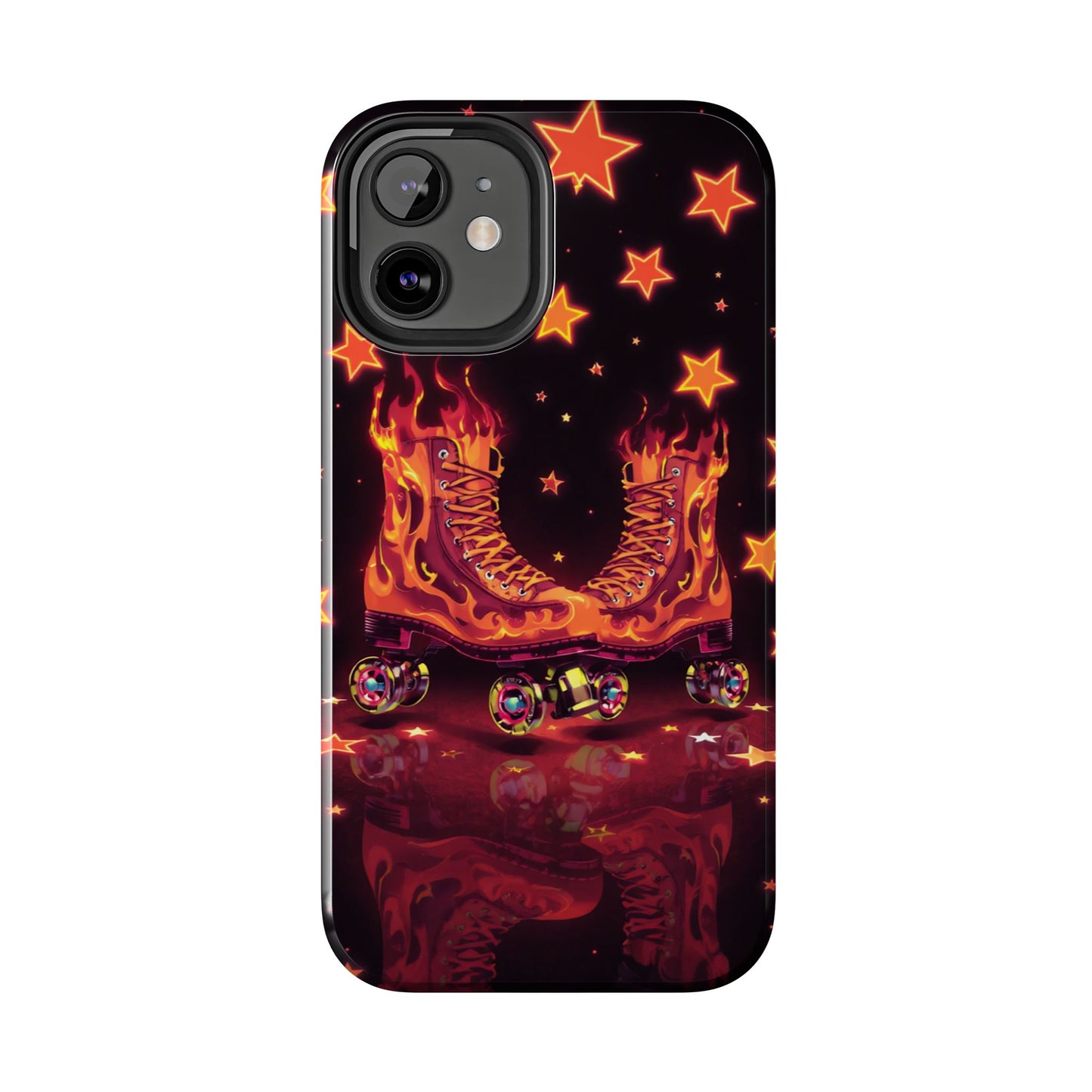 Retro Roller Skates Tough Phone Case - Stylish & Durable