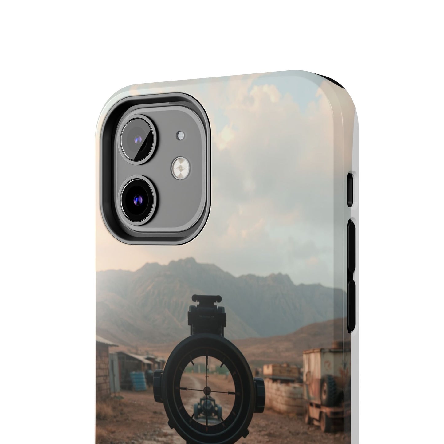 Tough Phone Case - Military Inspired Design with Sniper Scope