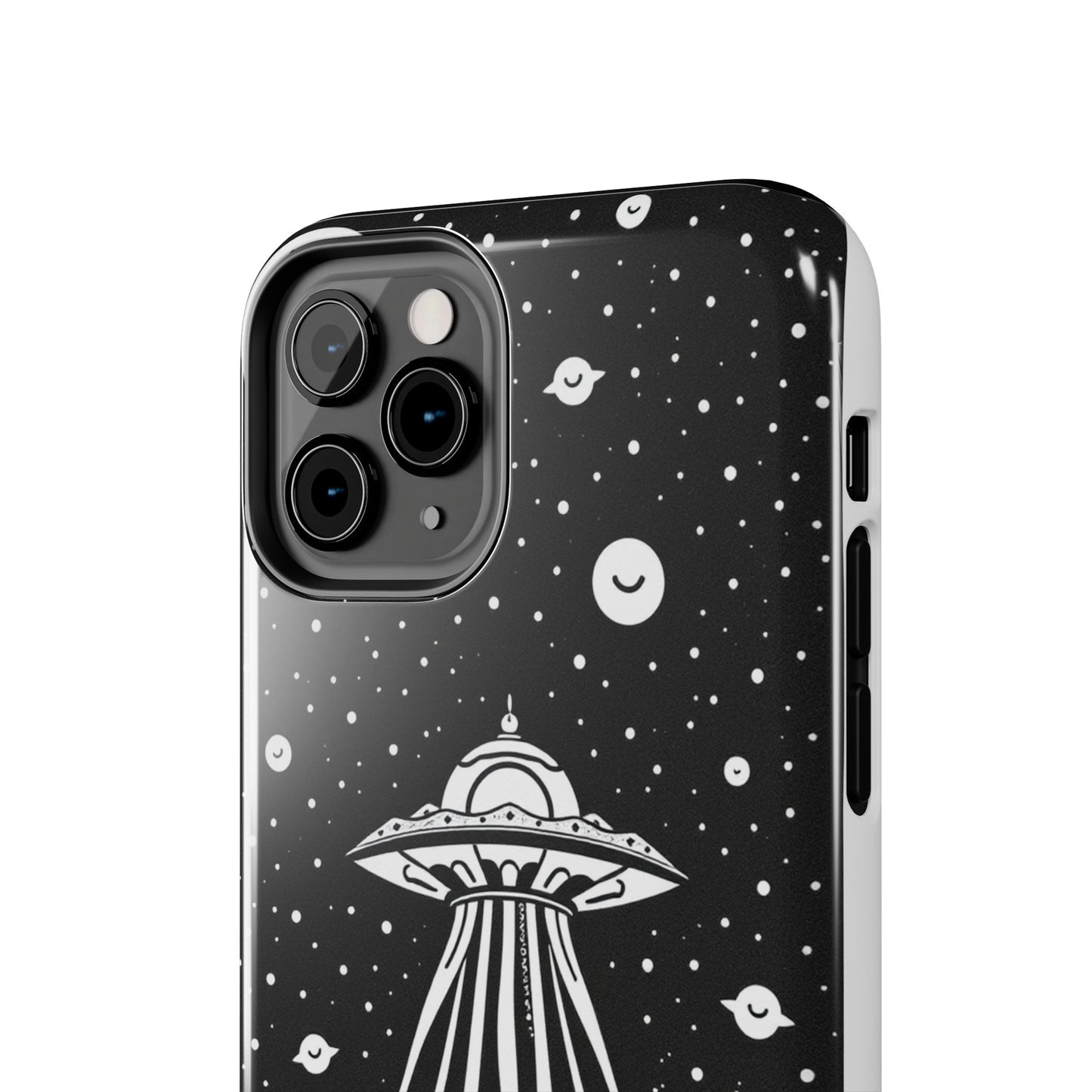 Galaxy UFO Tough Phone Case - Durable Protection with Unique Space Design