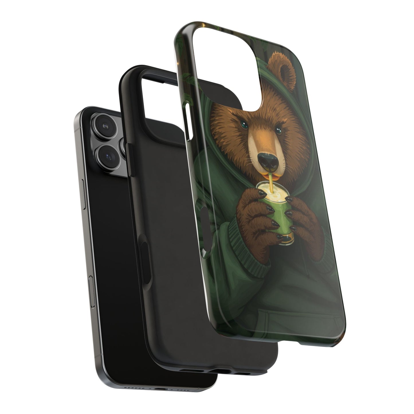 Cute Bear Phone Case – Tough and Stylish Protection for Animal Lovers