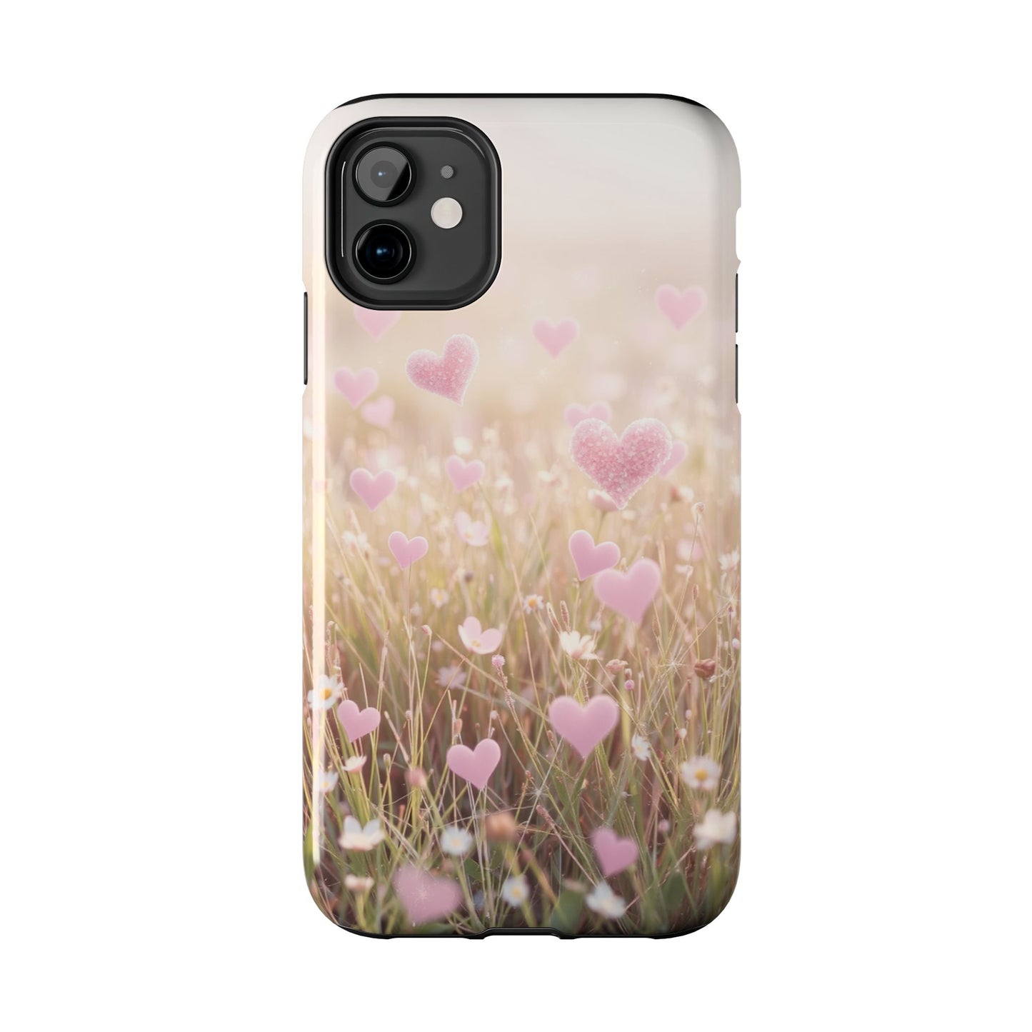 Romantic Hearts Tough Phone Case - Perfect for Lovers and Celebrations