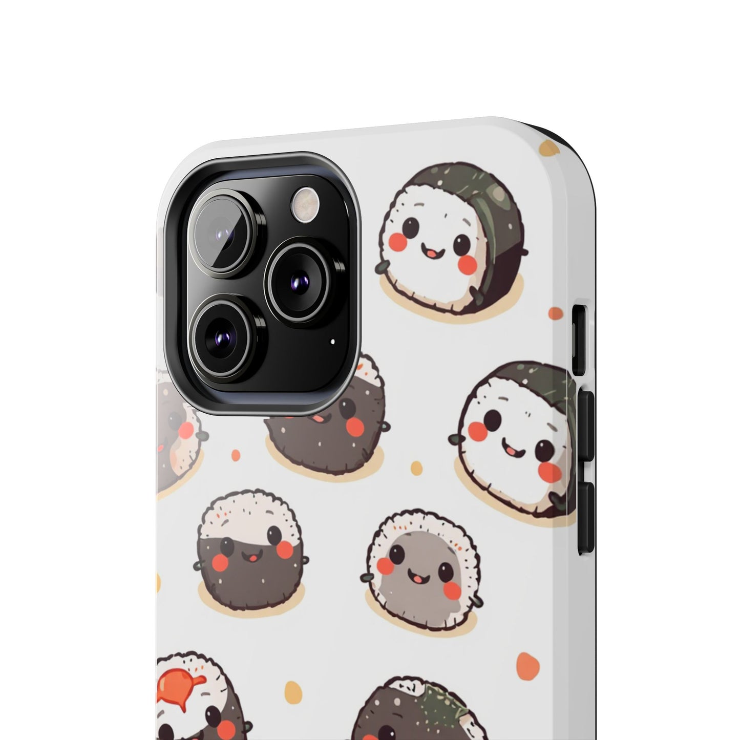 Cute Sushi Tough Phone Case - Kawaii Design for Food Lovers