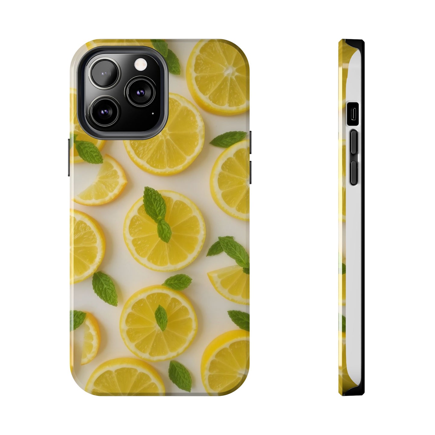 Fresh Lemons Slices - Tough Phone Case - for iPhone