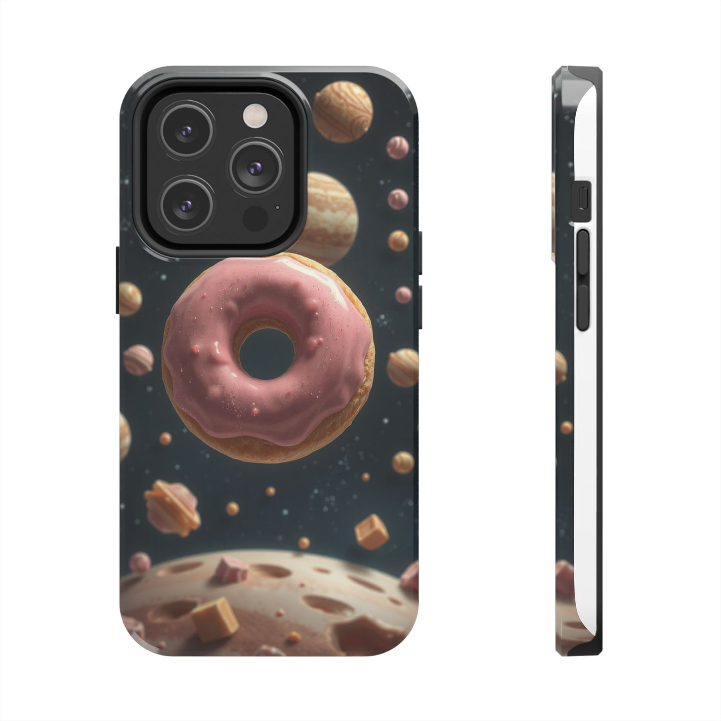Galaxy Donut Tough Phone Case - Durable & Stylish Protective Cover