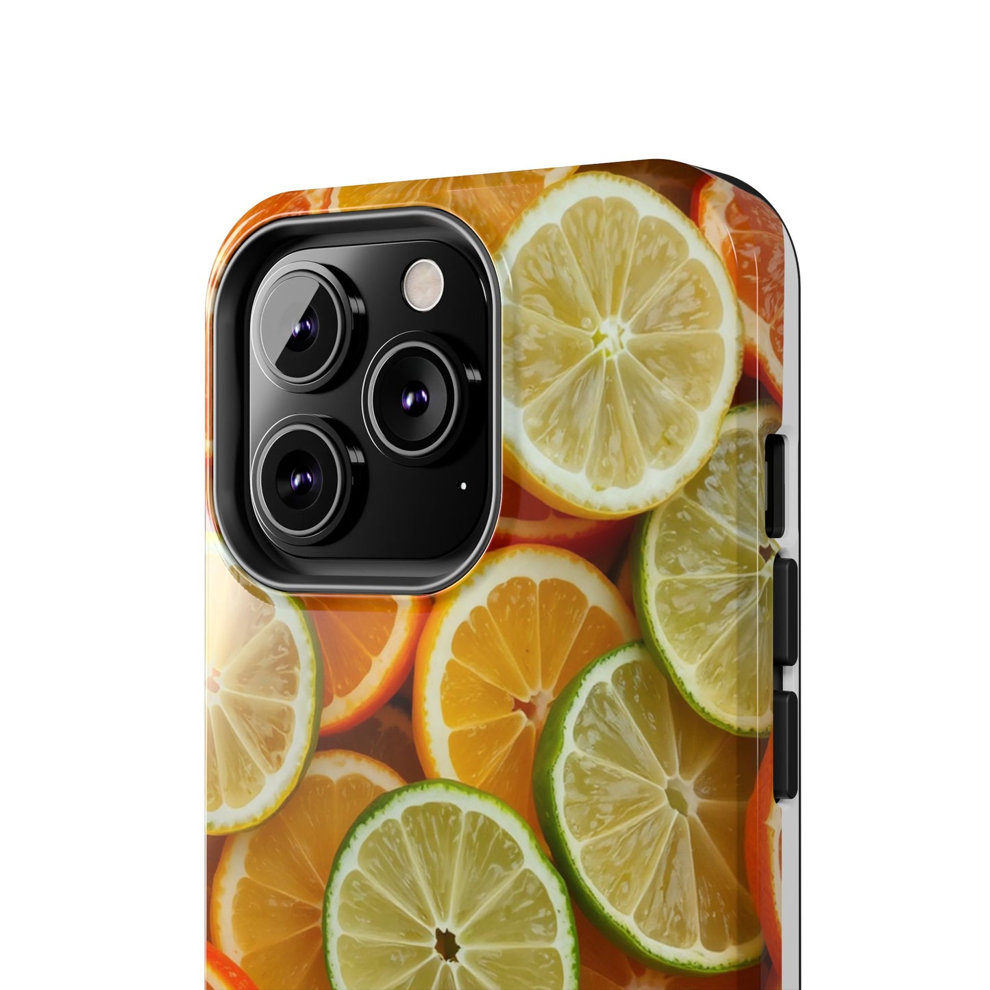 Citrus Slice Tough Phone Case – Vibrant Fruit Design for Summer Fun