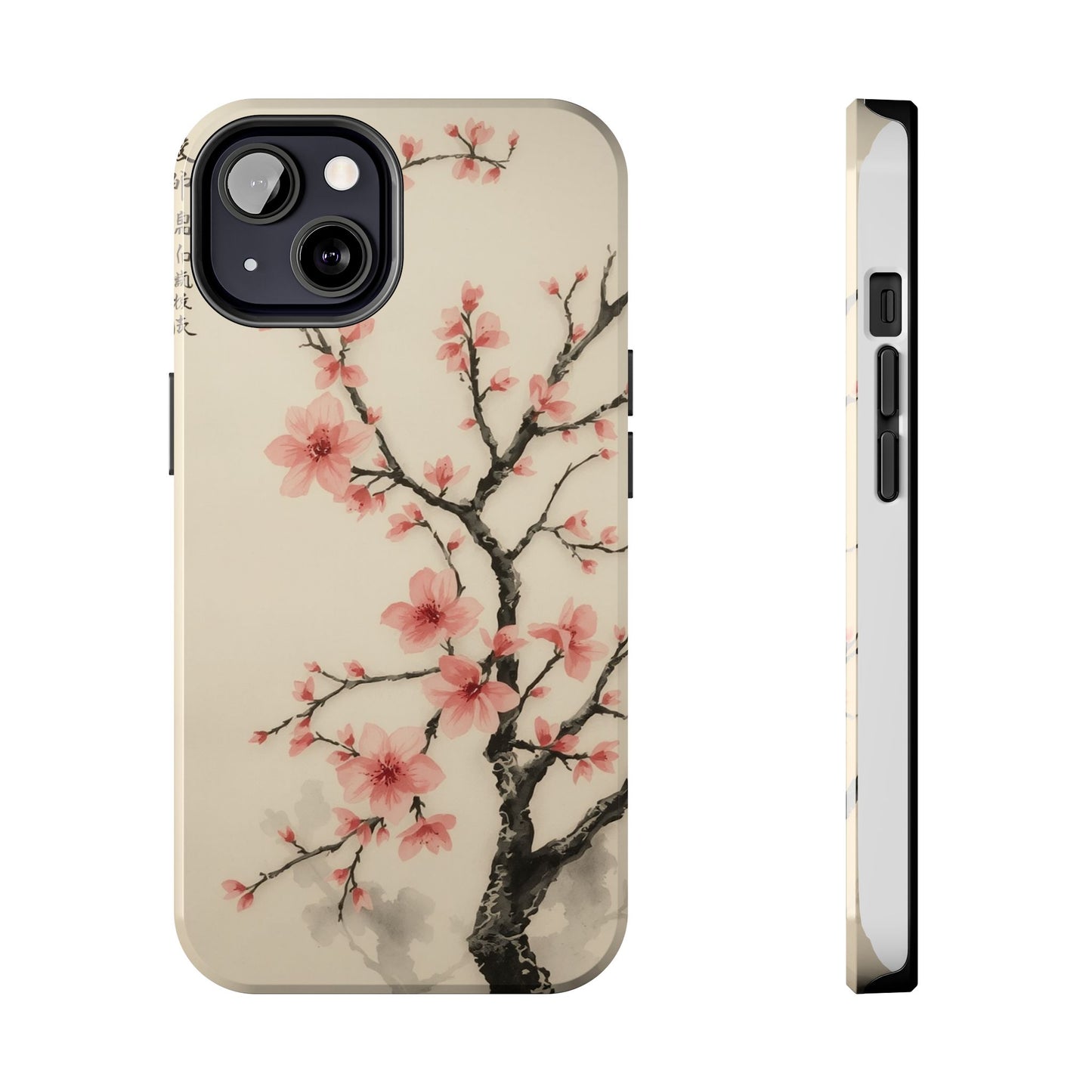 Cherry Blossom Tough Phone Case - Stylish Protection for Nature Lovers