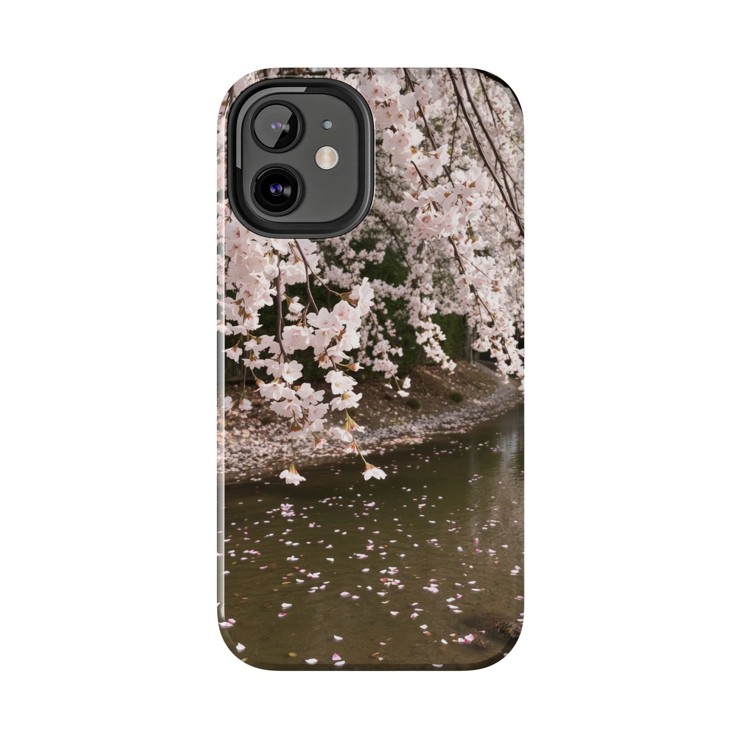 Cherry Blossom Tough Phone Cases - Durable Protection with Floral Serenity