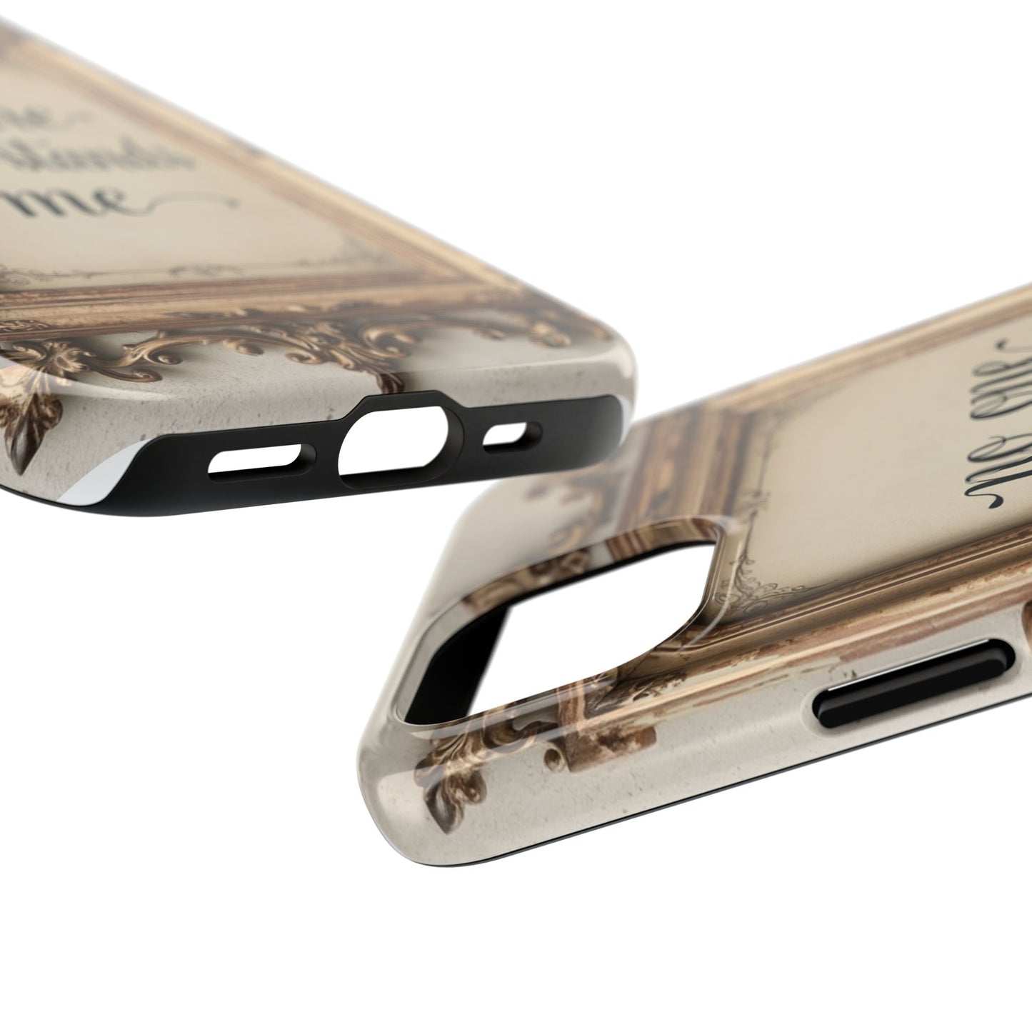 Personalized Tough Phone Case - "No One Understands Me" Design