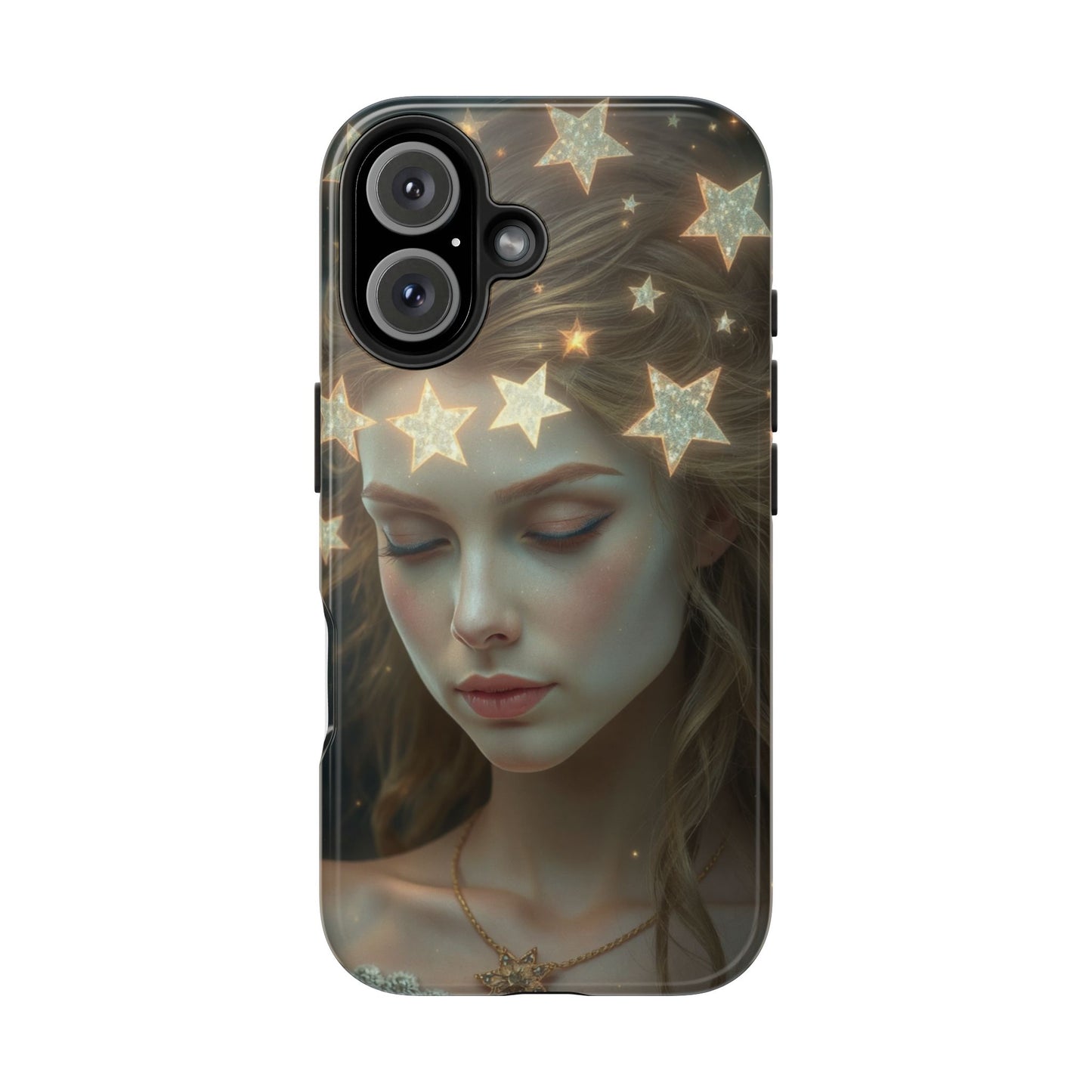 Celestial Dream Tough Phone Case - Artistic Starry Design for Style Enthusiasts