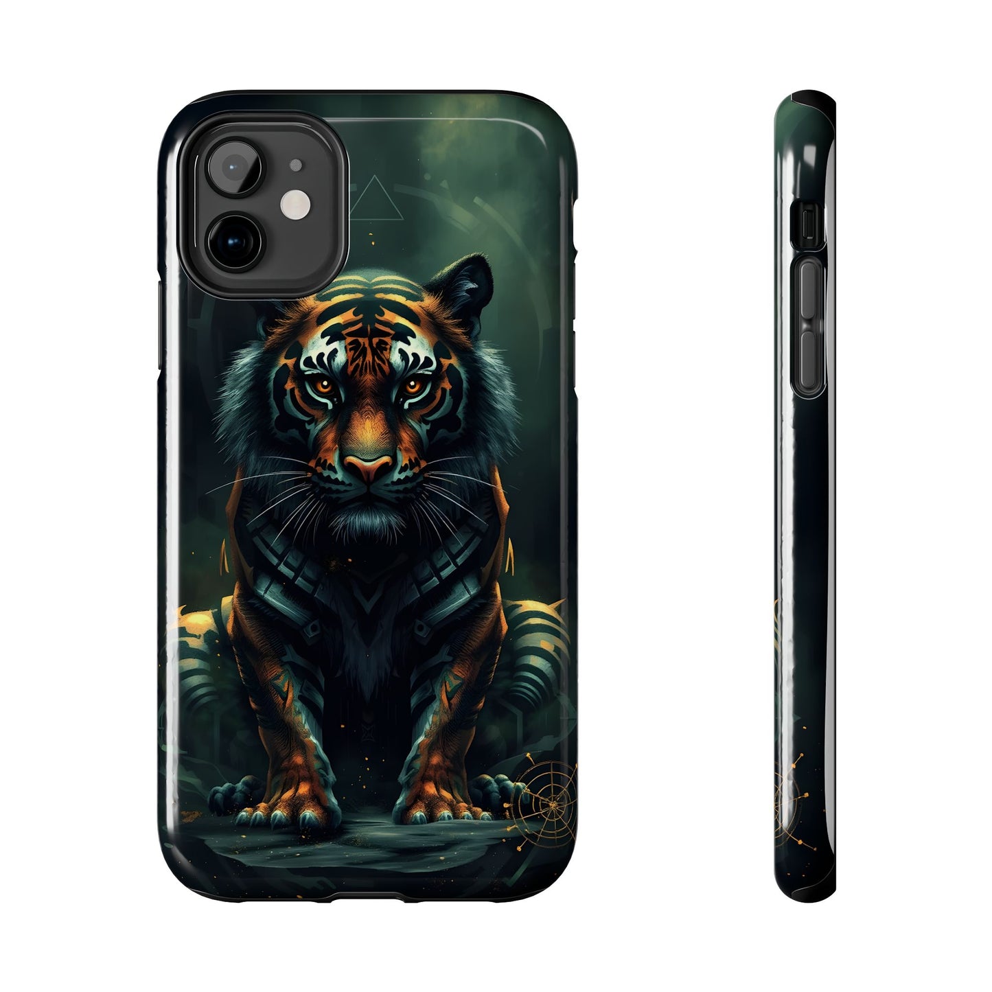 Fierce Mystical Tiger Tough Phone Case | Durable Protection for Nature Lovers - for iPhone