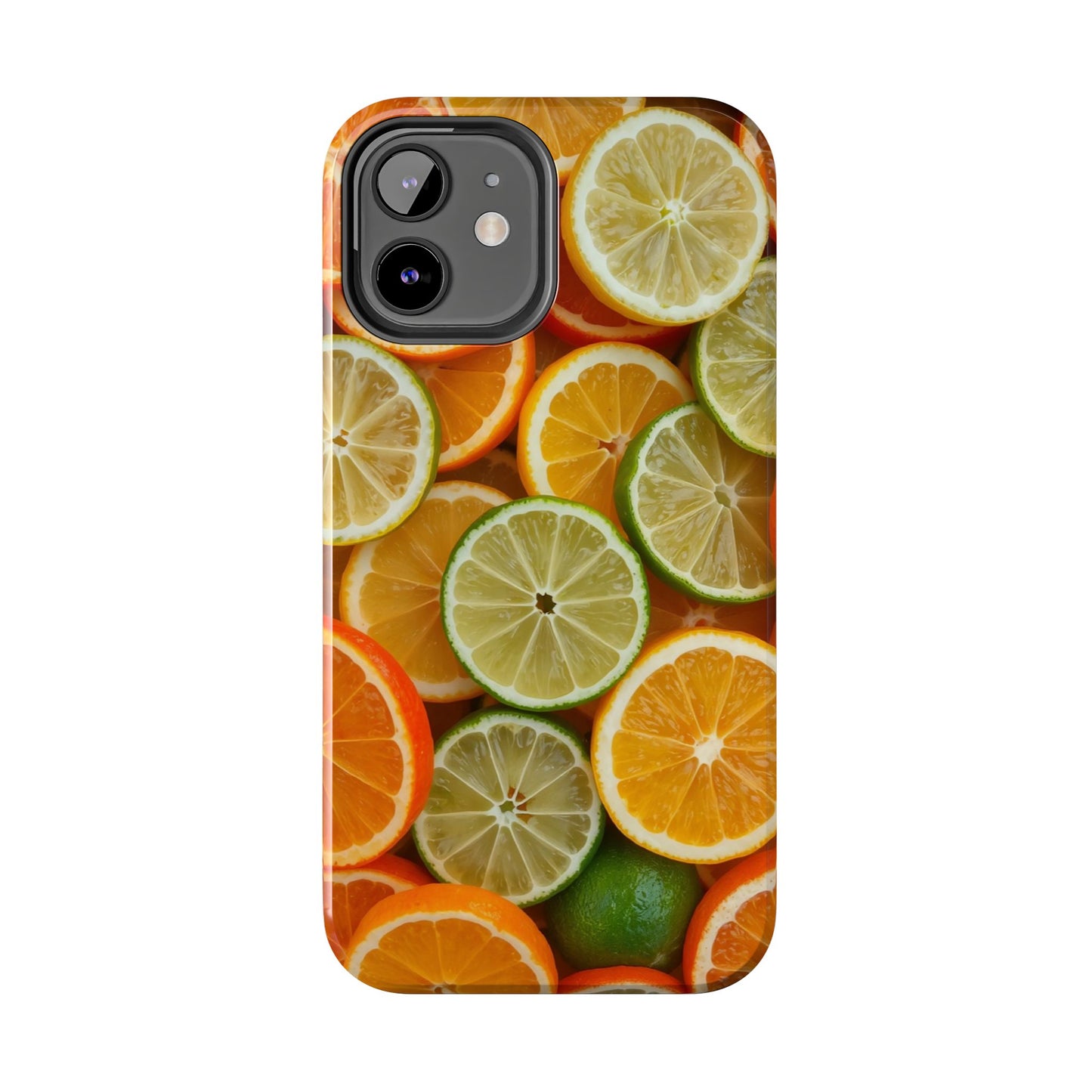Citrus Slice Tough Phone Case – Vibrant Fruit Design for Summer Fun