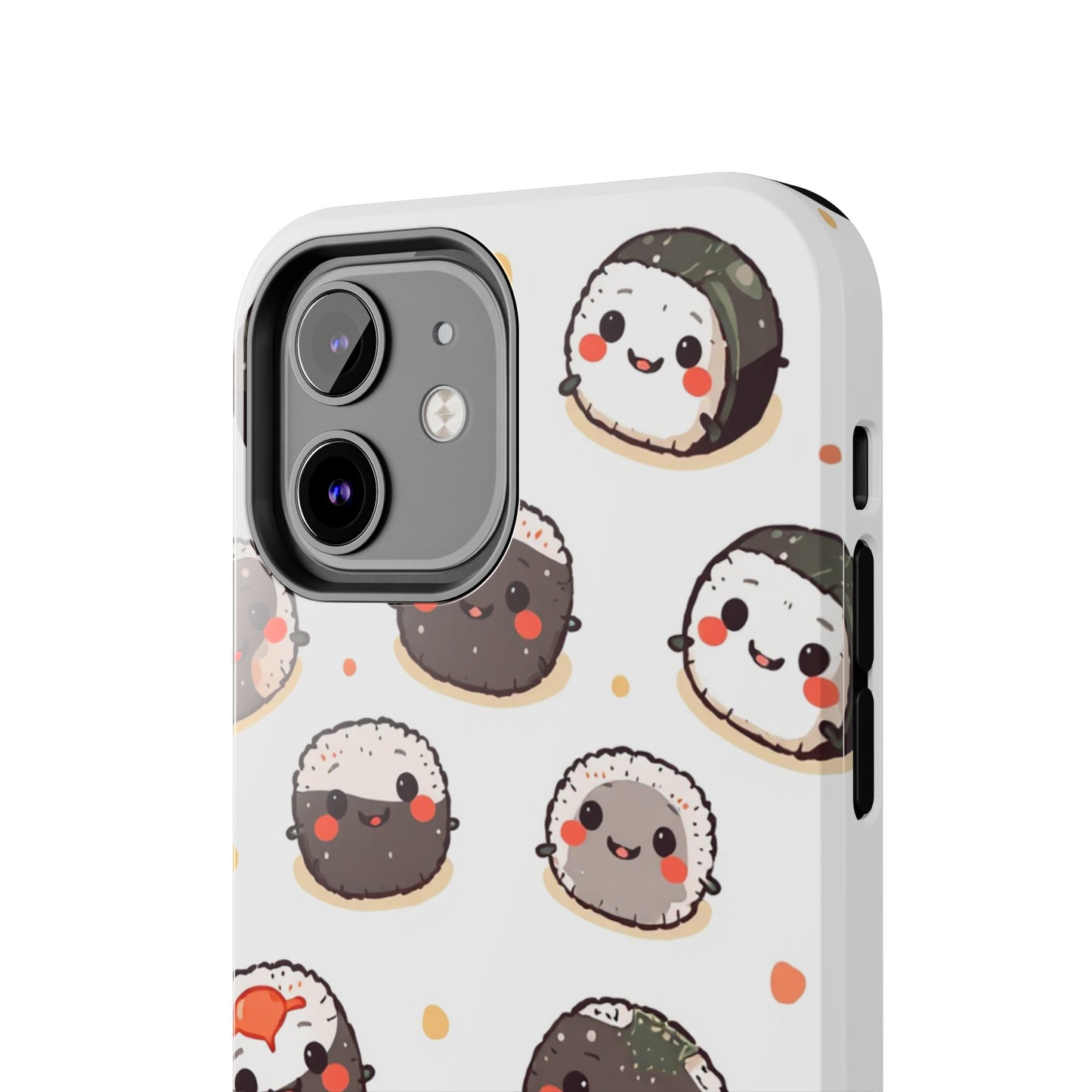 Cute Sushi Tough Phone Case - Kawaii Design for Food Lovers