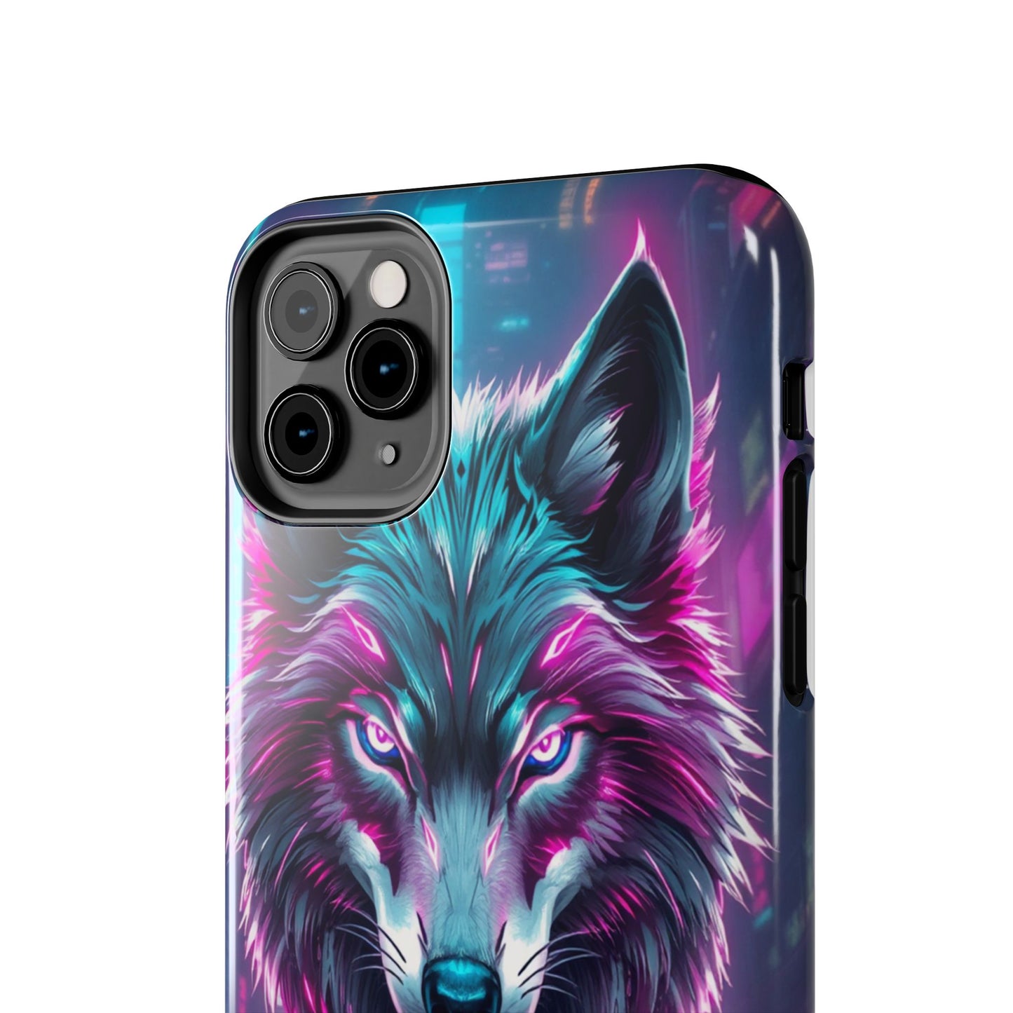 Fierce Wolf Phone Case - Tough & Vibrant Design for Animal Lovers