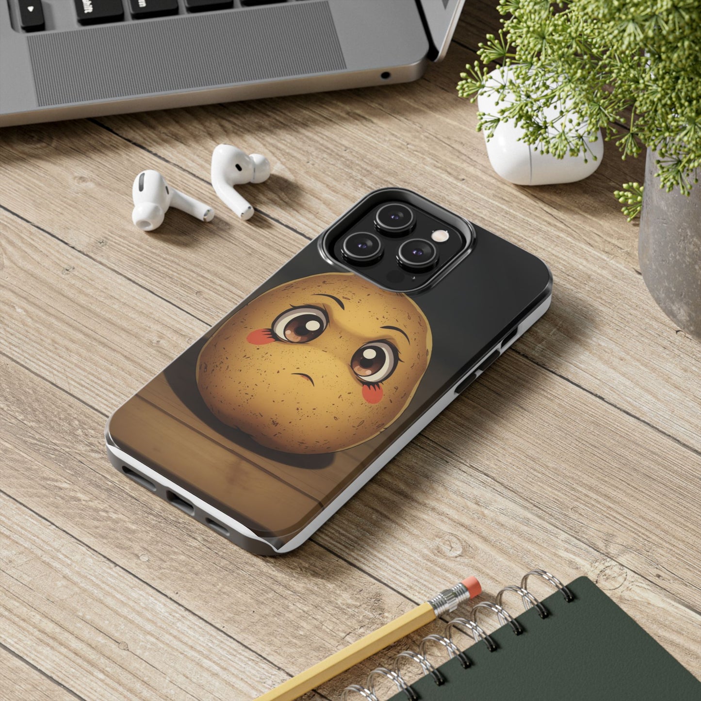 Cute Potato Phone Case with Adorable Design - Tough & Stylish Protection