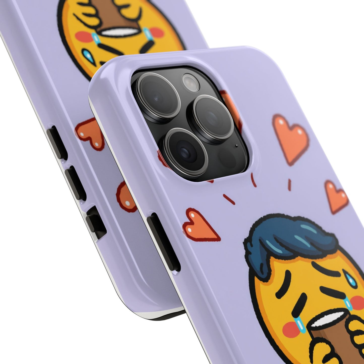 Cute Tough Phone Case - 'Not Today' Emoji Design