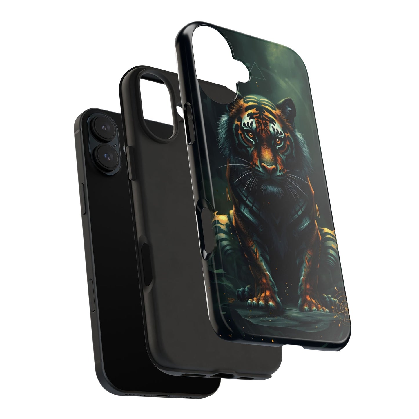 Fierce Mystical Tiger Tough Phone Case | Durable Protection for Nature Lovers - for iPhone