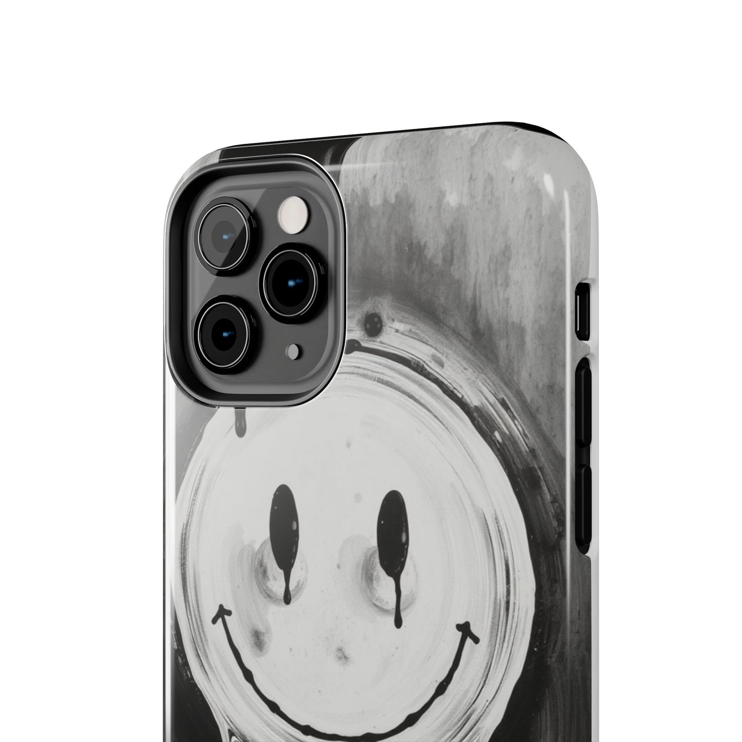 Dripping Smiley Tough Phone Case - Stylish & Durable Protection