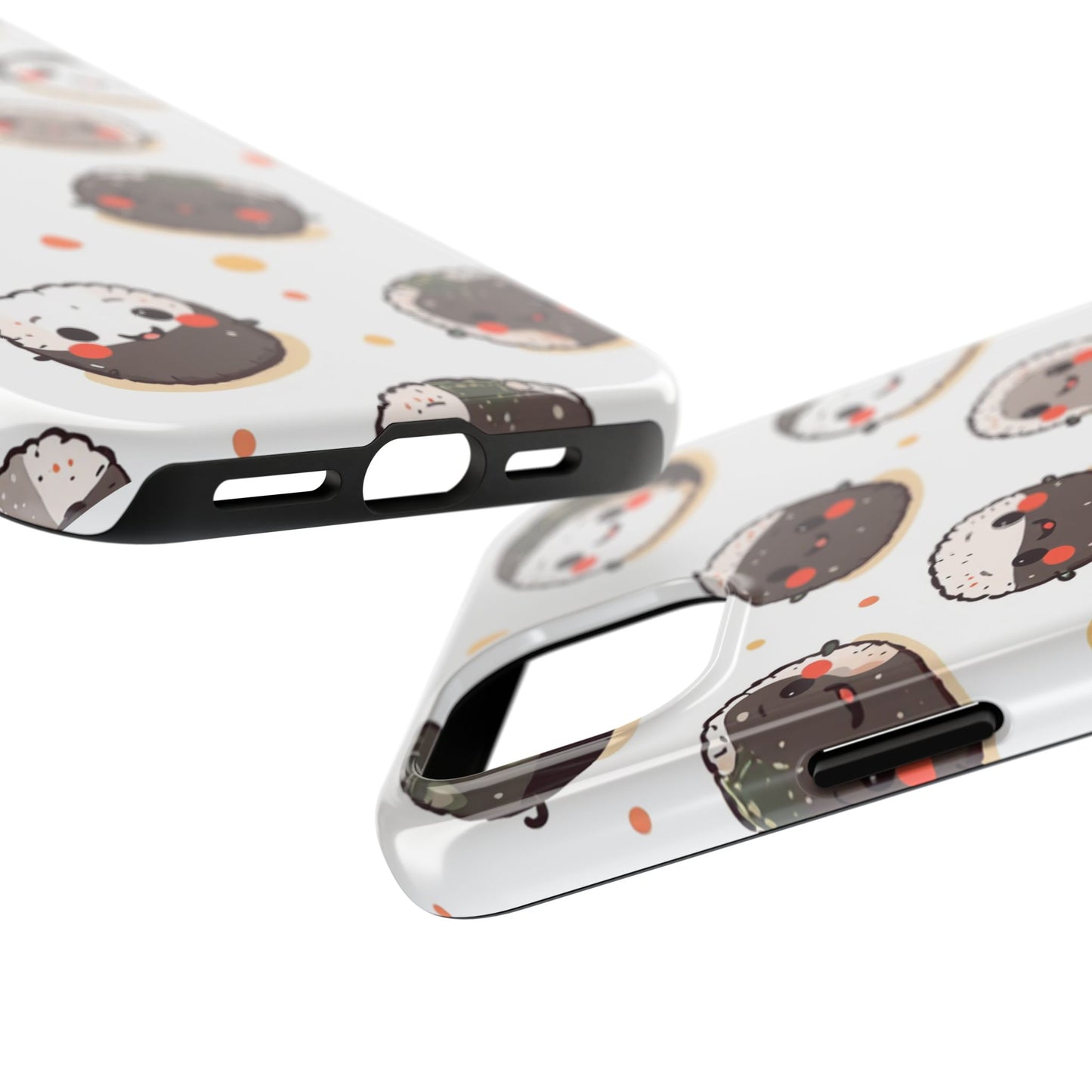 Cute Sushi Tough Phone Case - Kawaii Design for Food Lovers
