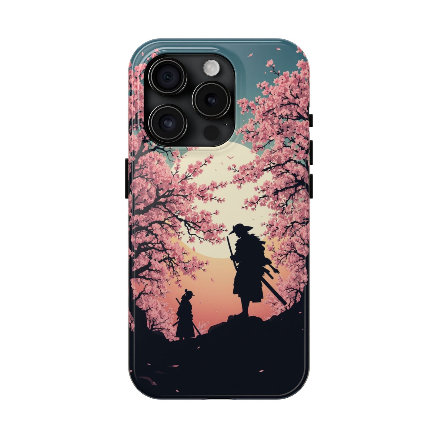 Cherry Blossom Samurai Tough Phone Case
