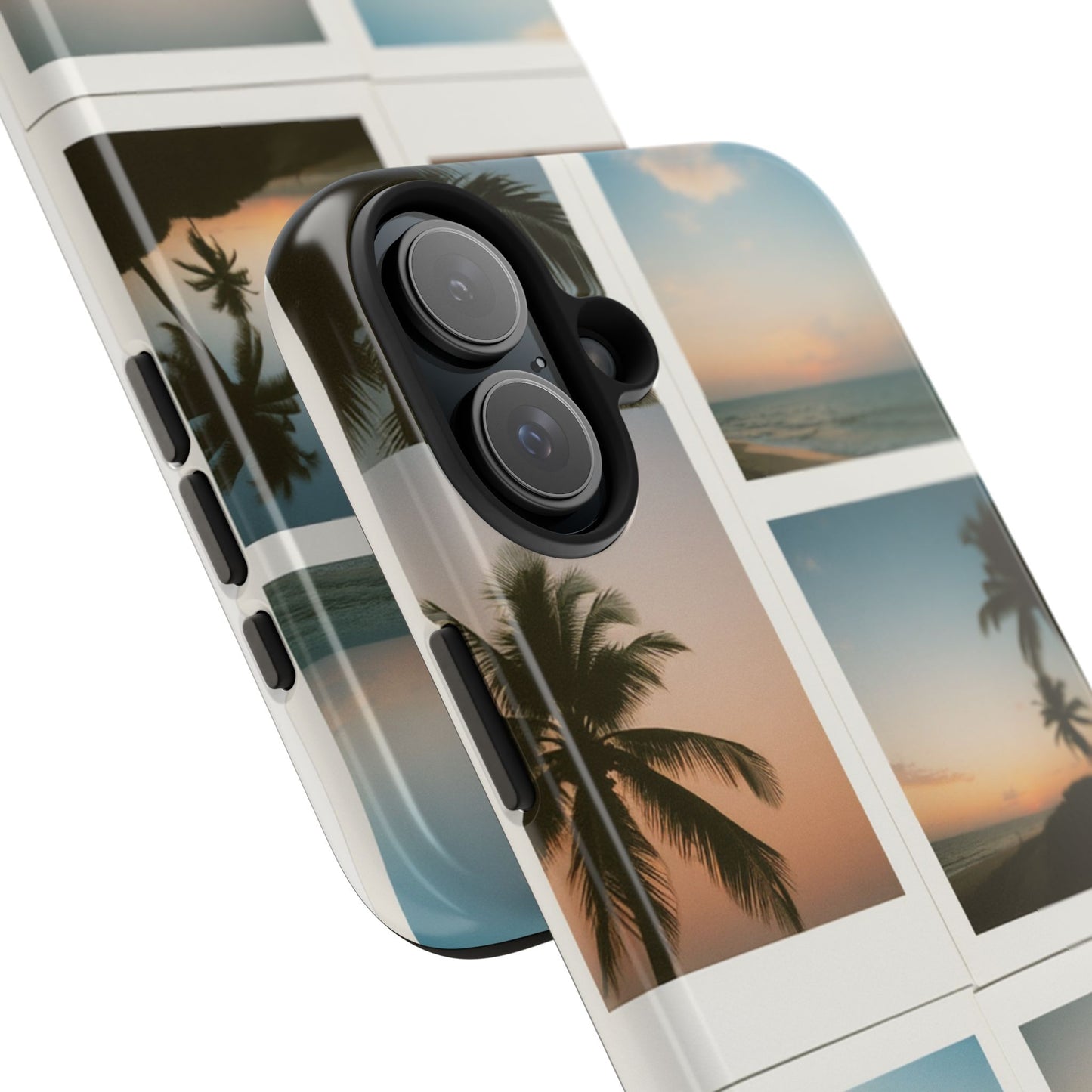Tropical Sunset Tough Phone Case - Beach Vibes for Summer Adventures