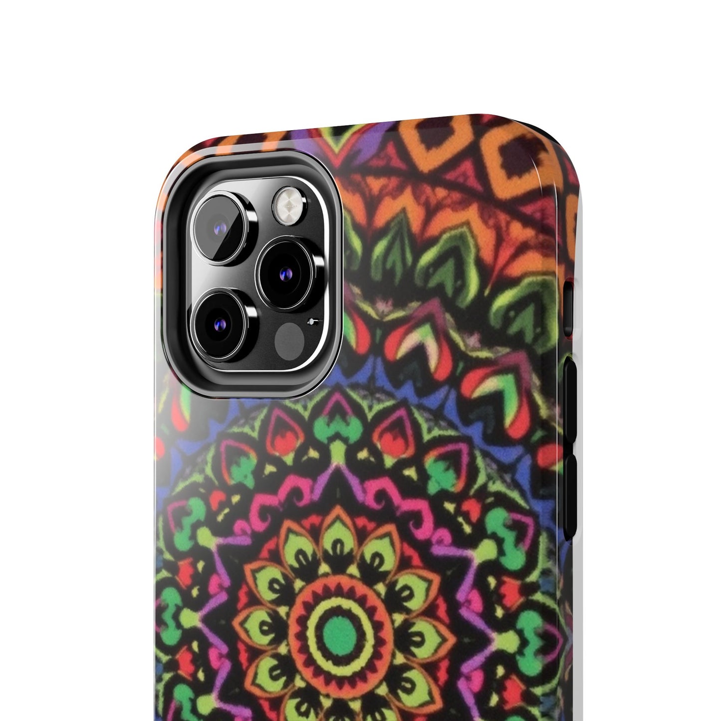 Colorful Mandala Tough Phone Case - Vibrant Designs for Trendy Protection - for iPhone