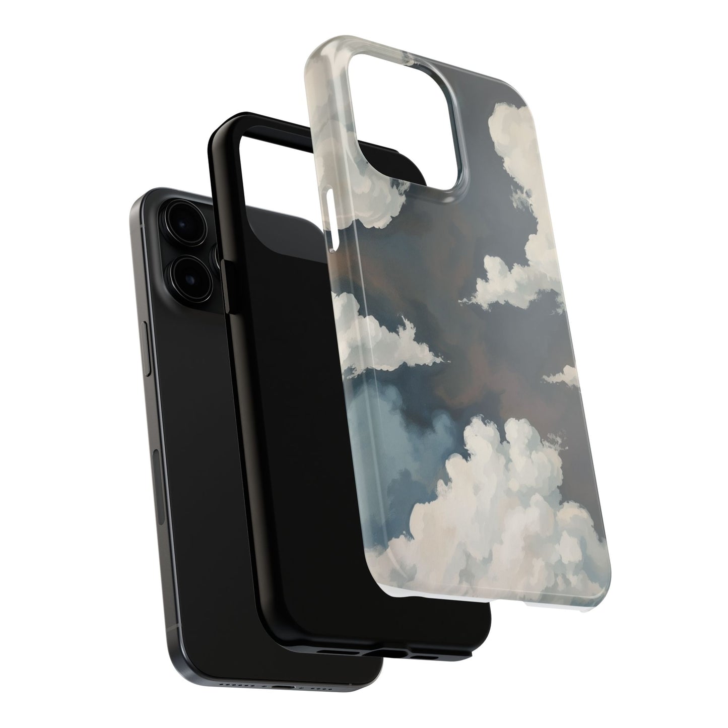Sky Cloud Phone Case, Tough iPhone Cover, Aesthetic Tech Accessories, Gift for Him/Her, Unique Cell Phone Protectors