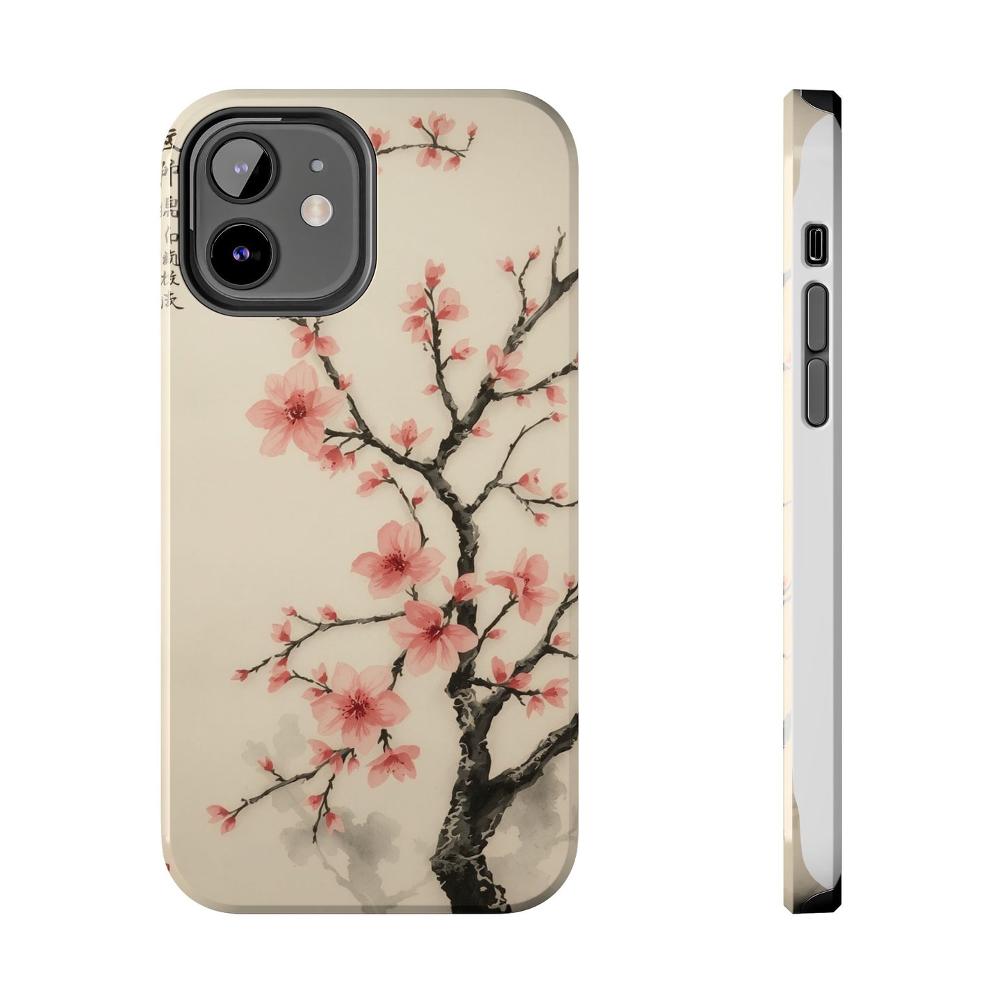 Cherry Blossom Tough Phone Case - Stylish Protection for Nature Lovers