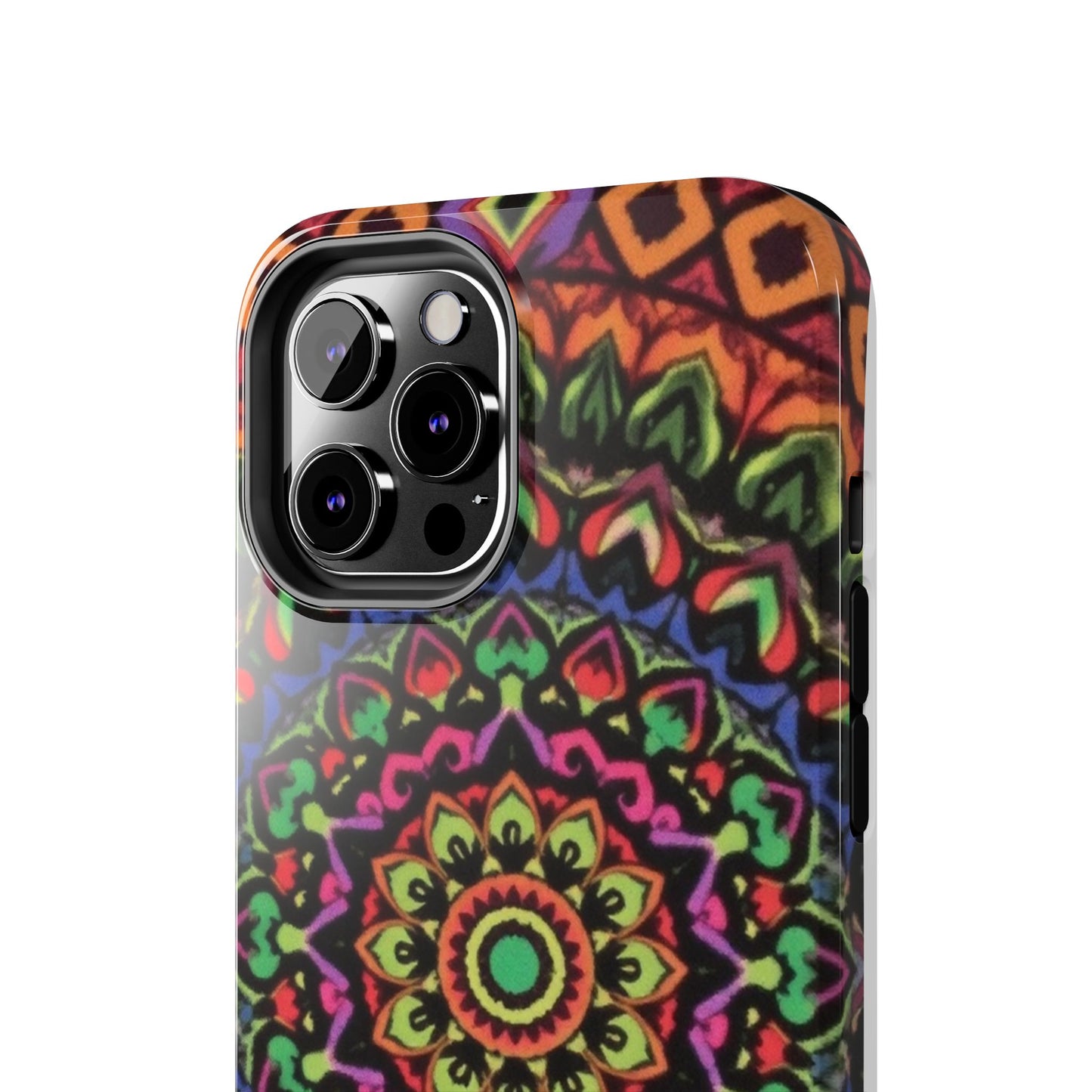 Colorful Mandala Tough Phone Case - Vibrant Designs for Trendy Protection - for iPhone