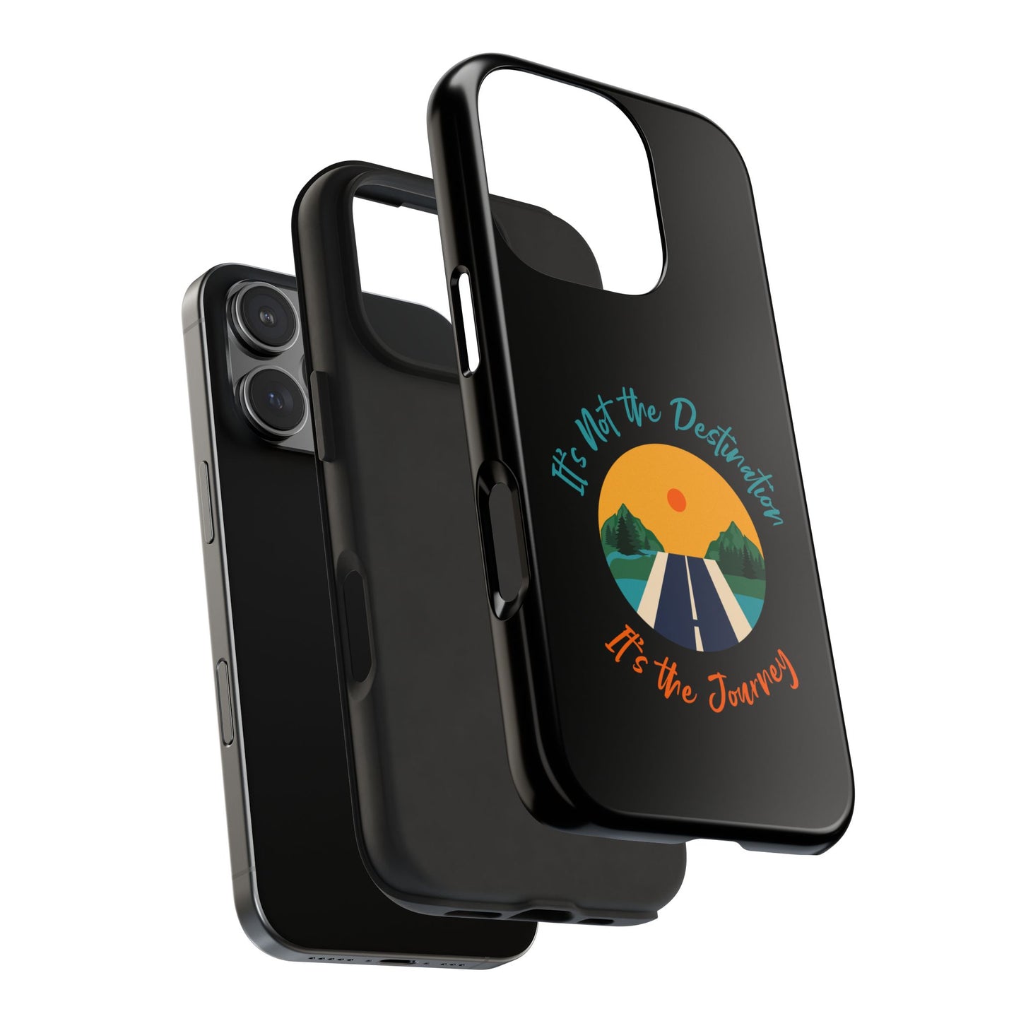 Adventure Quote Phone Case - 'It's Not the Destination, It's the Journey' - for iPhone