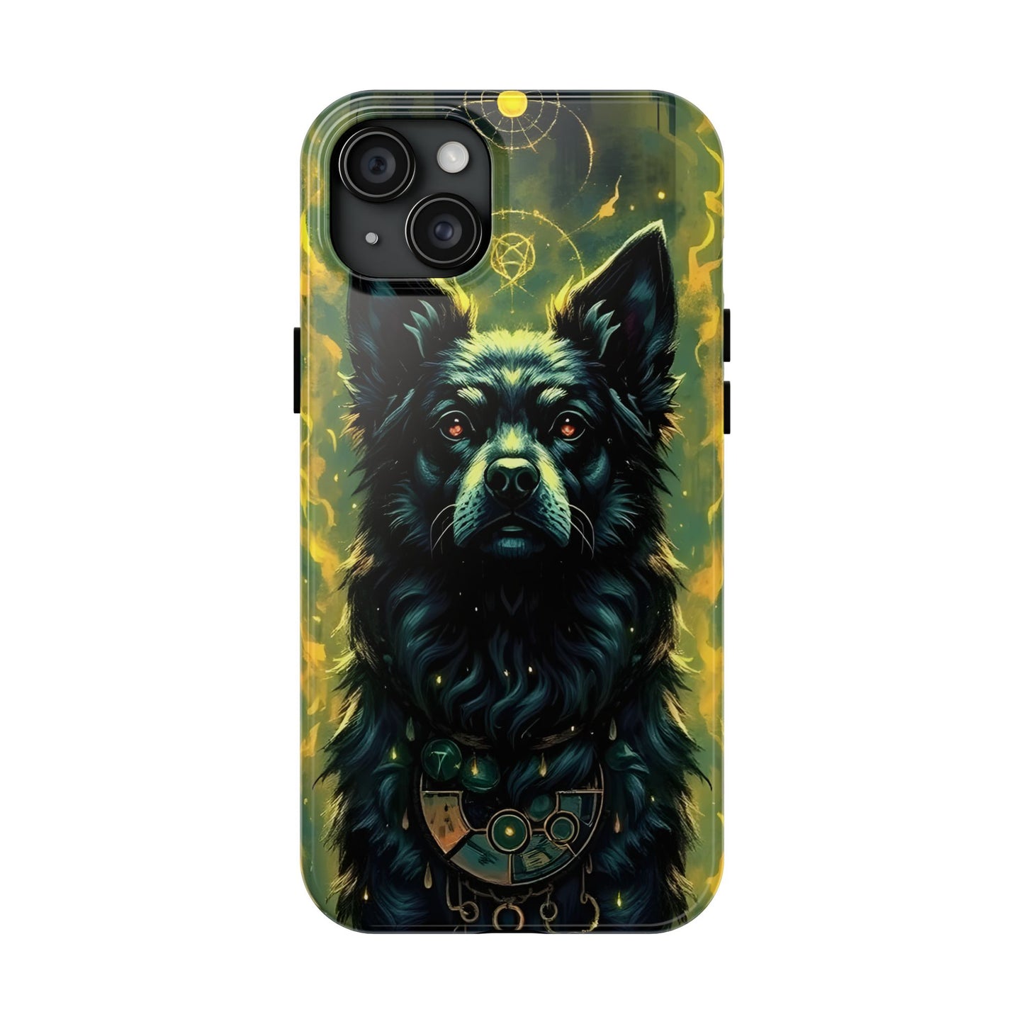 Mystical Dog Tribe Phone Case - Tough and Stylish for Pet Lovers - for iPhone