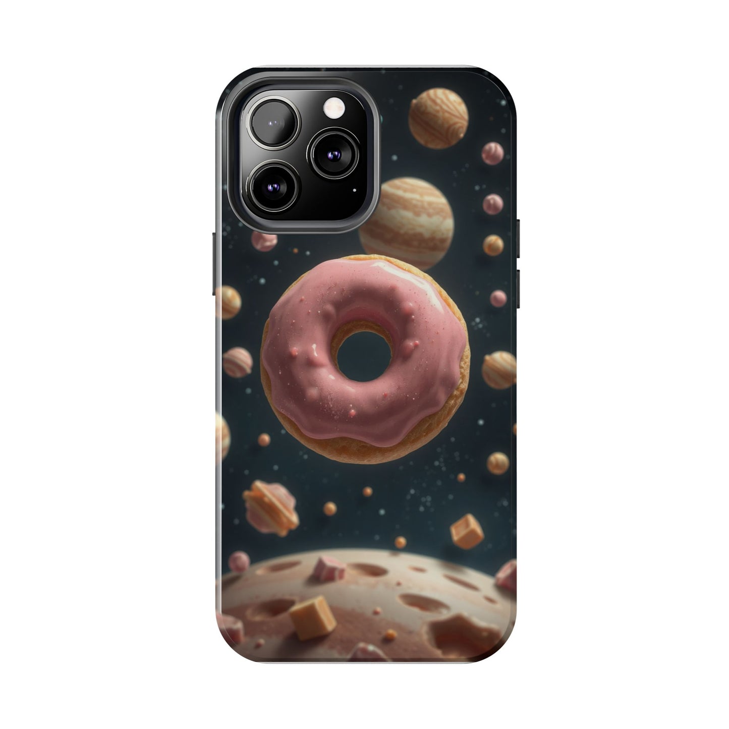 Galaxy Donut Tough Phone Case - Durable & Stylish Protective Cover
