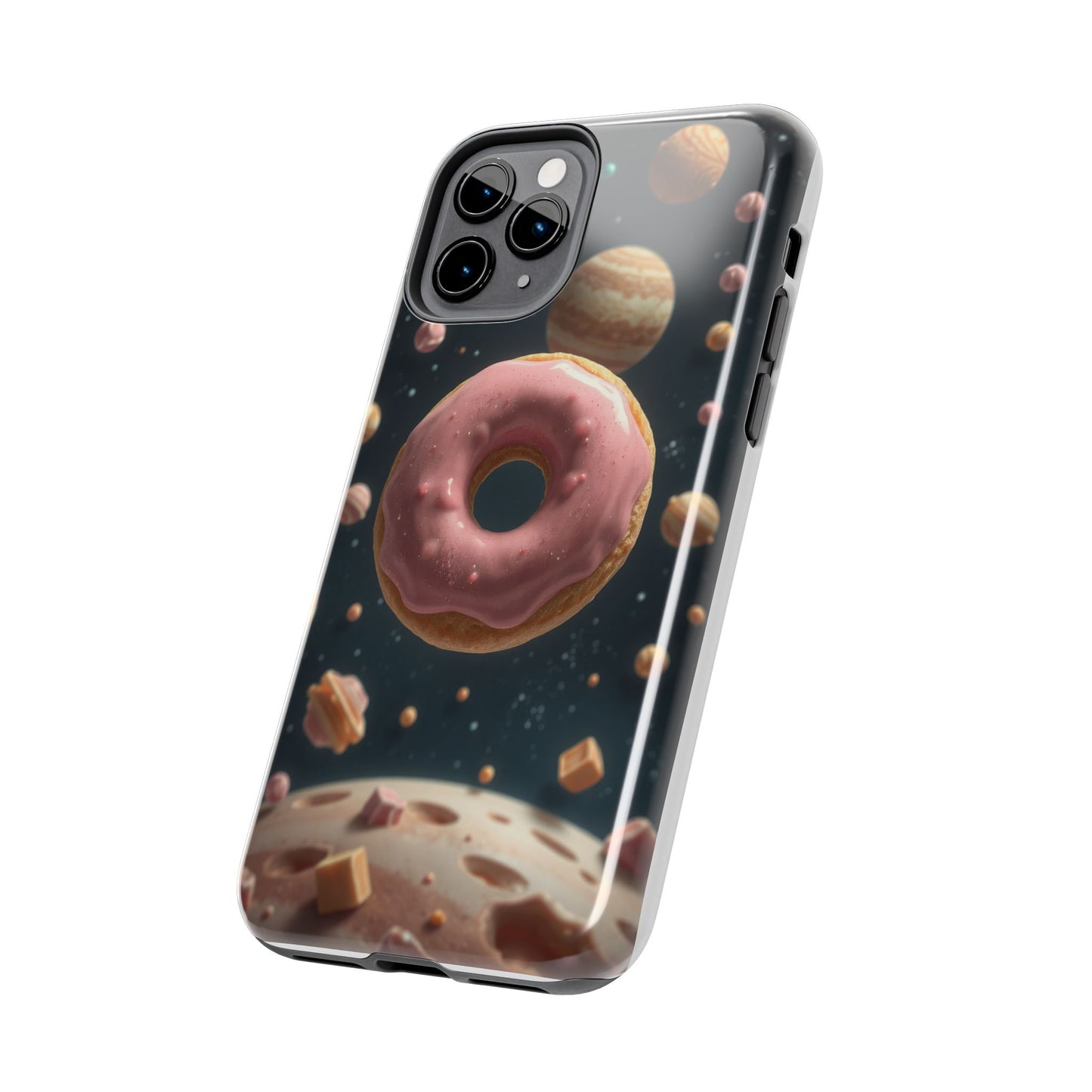 Galaxy Donut Tough Phone Case - Durable & Stylish Protective Cover