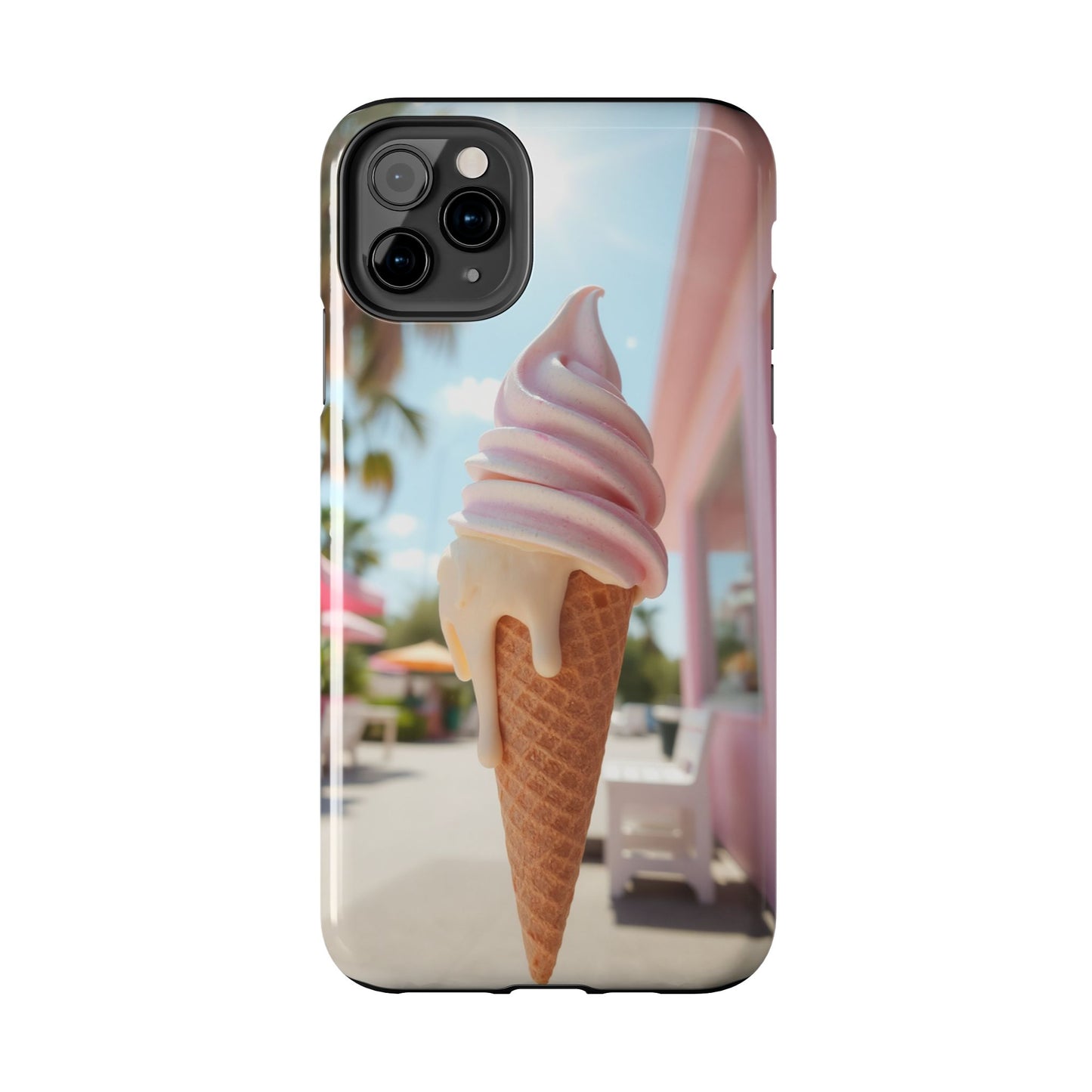Ice Cream Cone Phone Case – Tough and Stylish Protection